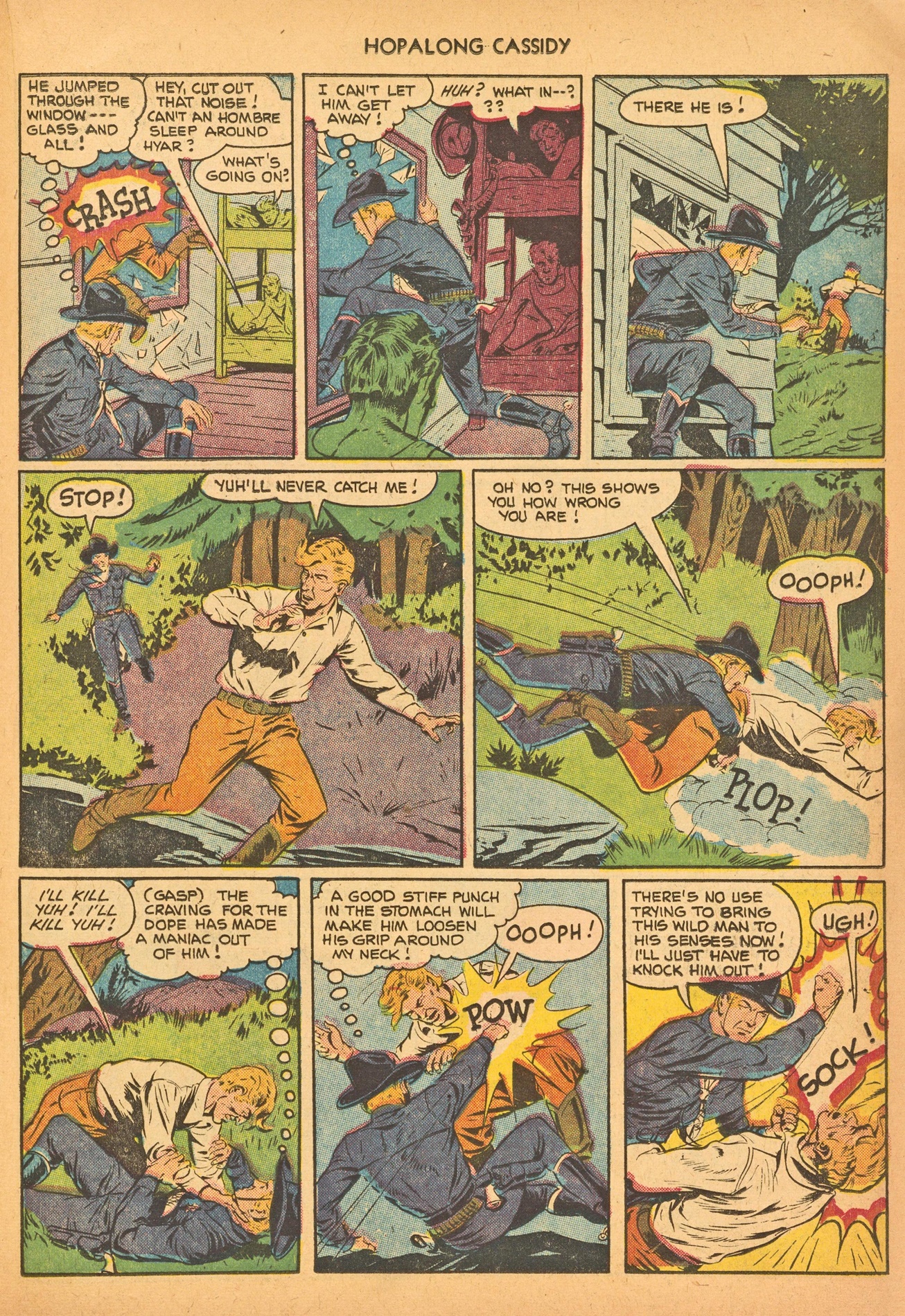 Read online Hopalong Cassidy comic -  Issue #66 - 19