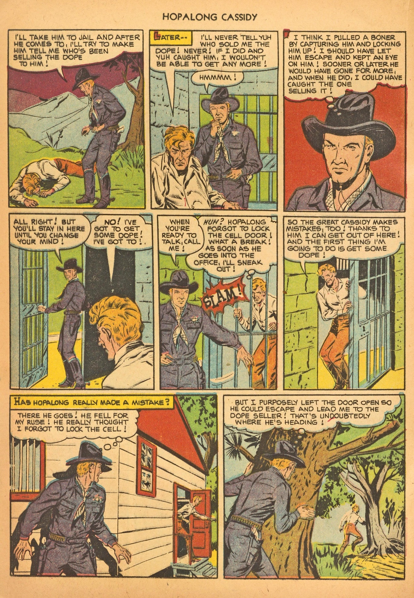 Read online Hopalong Cassidy comic -  Issue #66 - 20