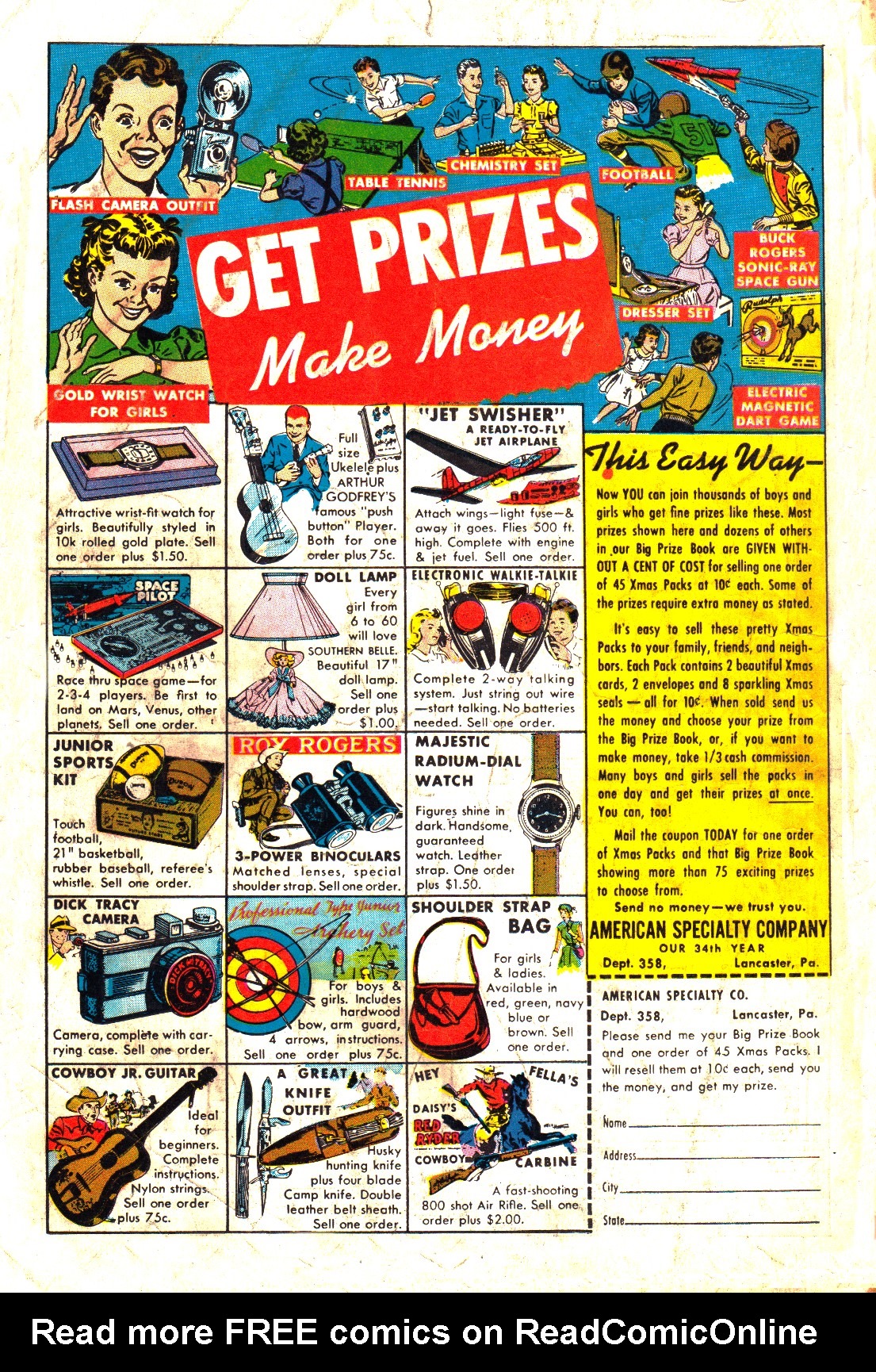 Read online Straight Arrow comic -  Issue #26 - 36