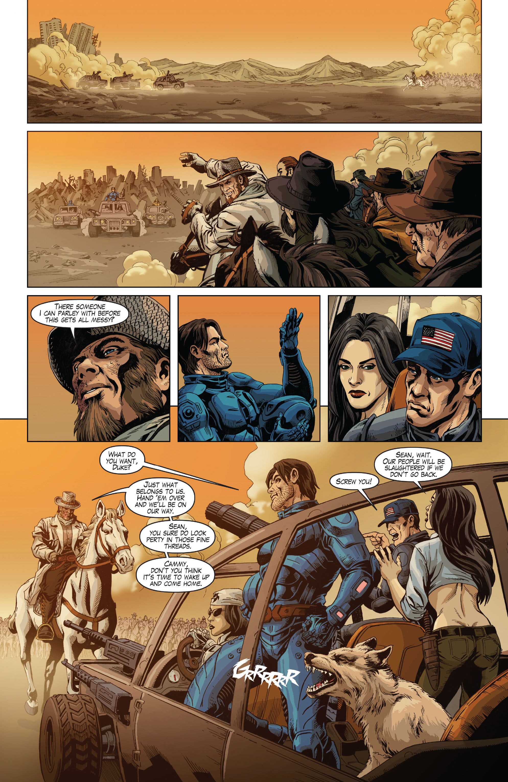Read online Marksmen comic -  Issue #2 - 10