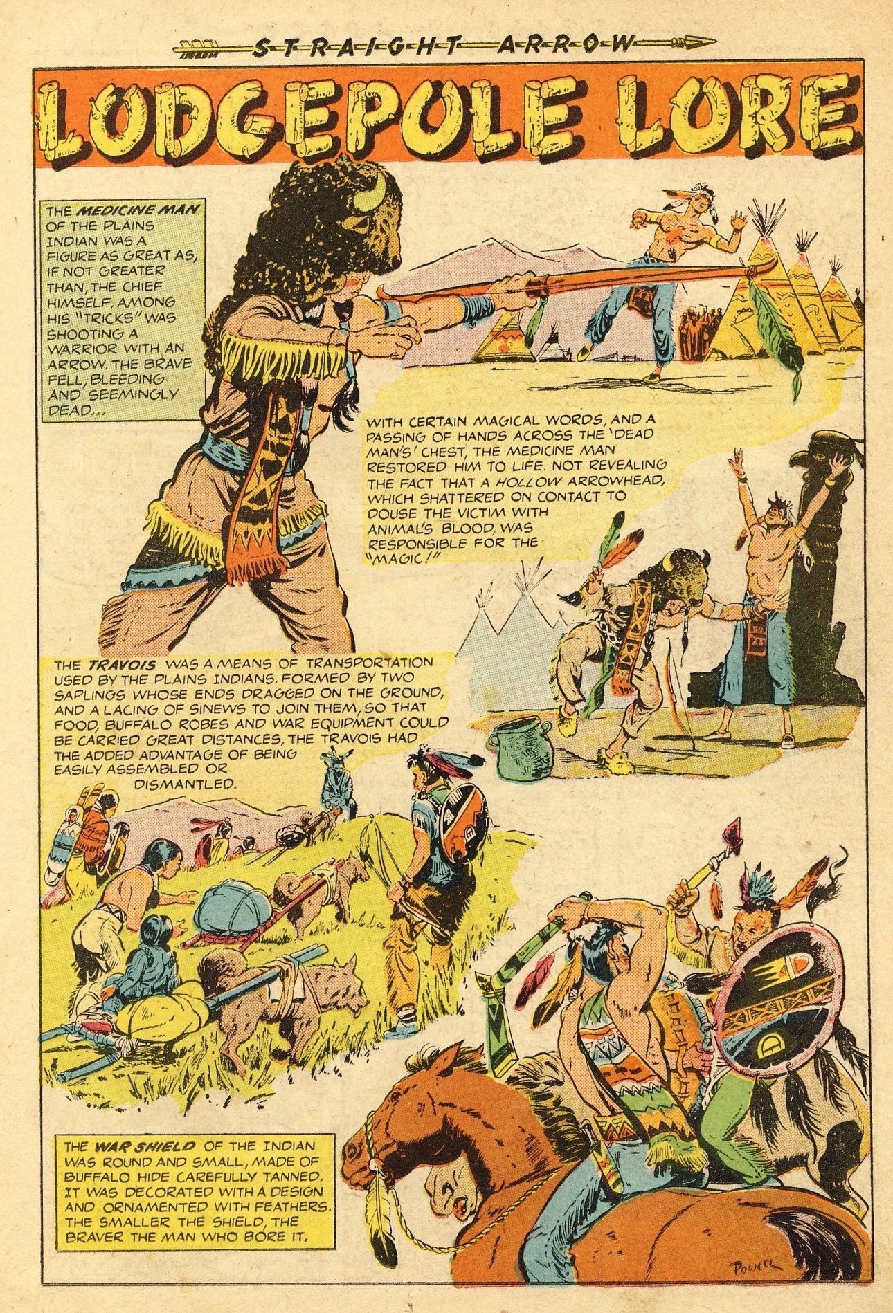 Read online Straight Arrow comic -  Issue #1 - 11