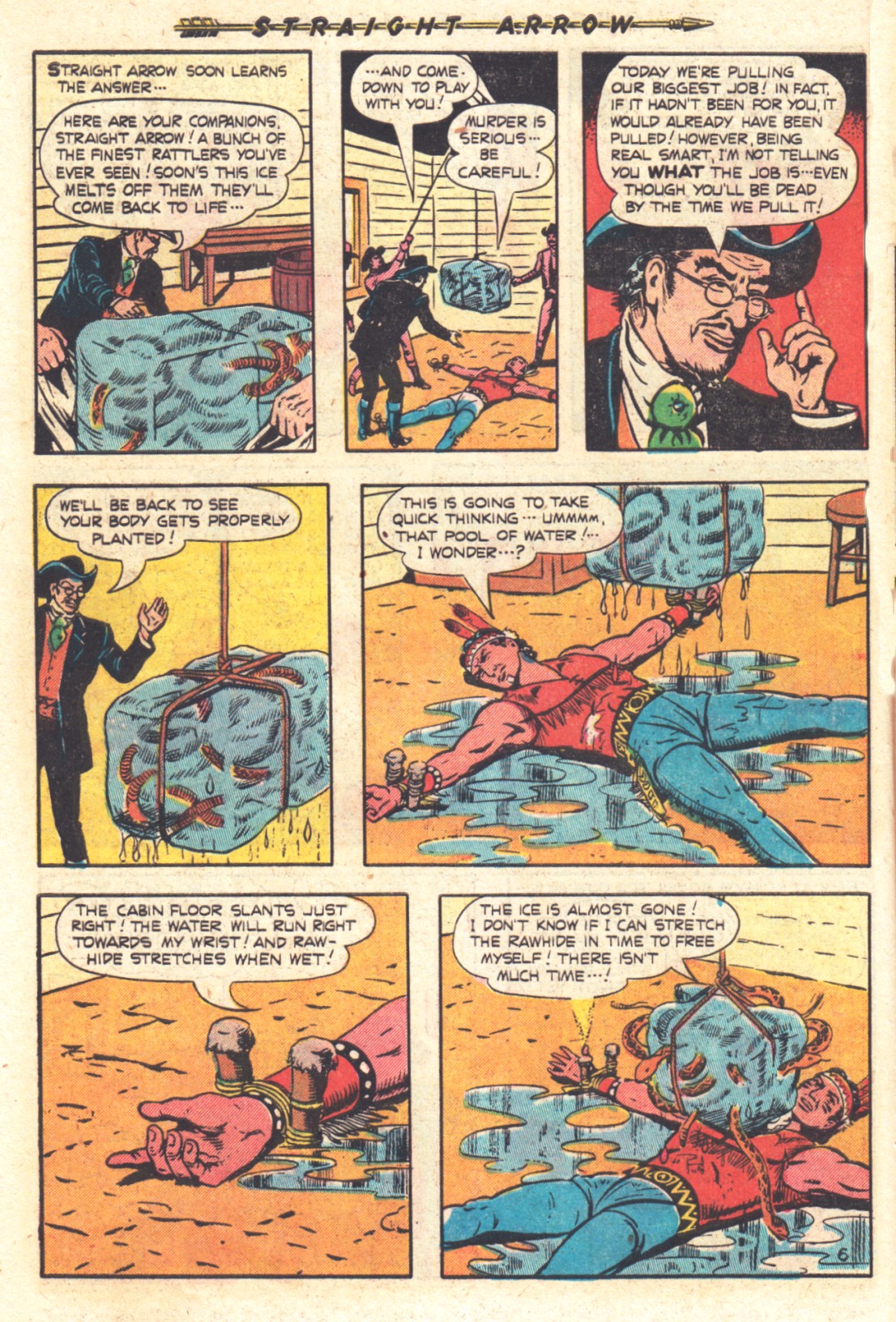 Read online Straight Arrow comic -  Issue #18 - 8