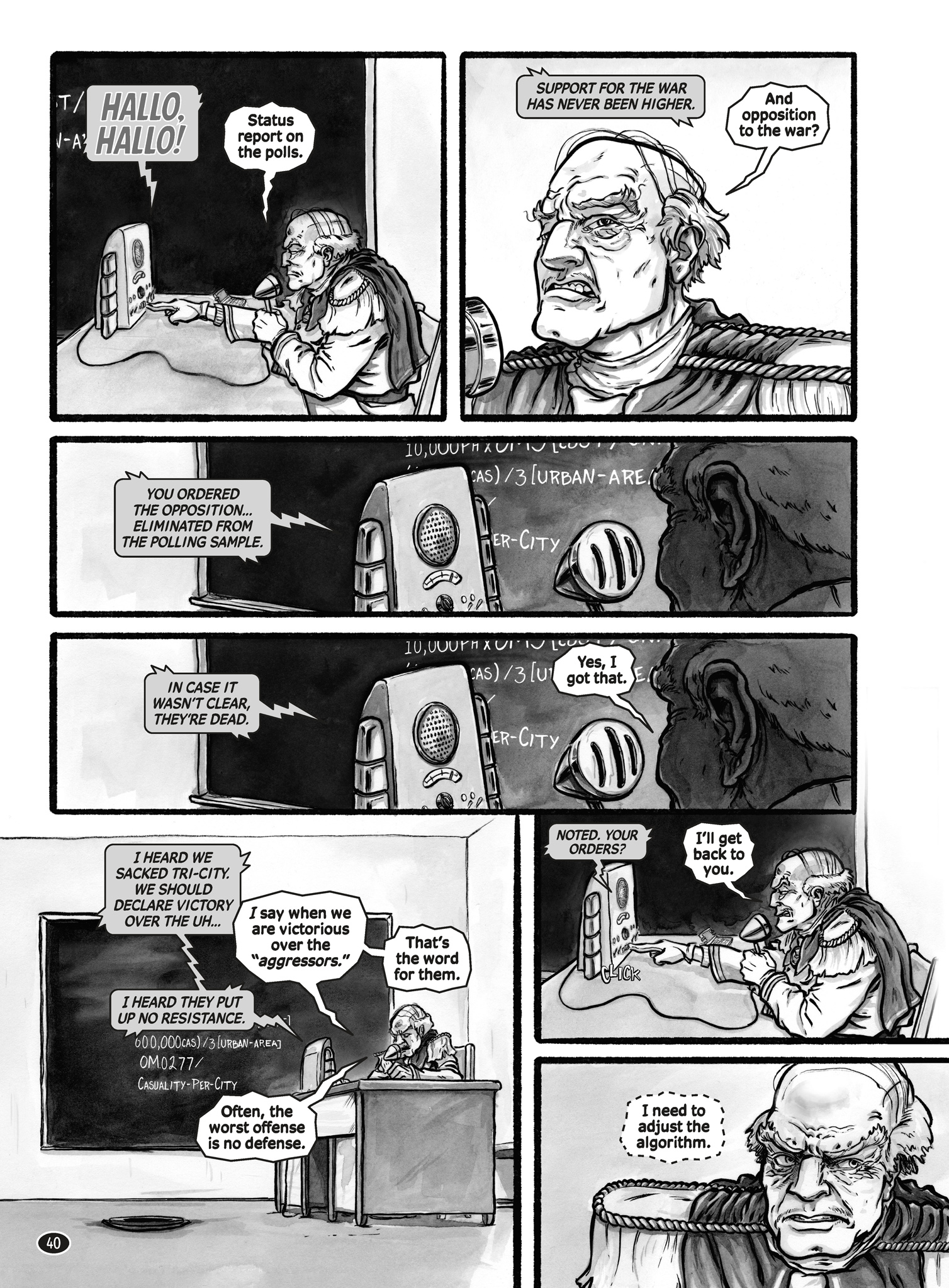 Read online Death Strikes: The Emperor of Atlantis comic -  Issue # TPB - 40