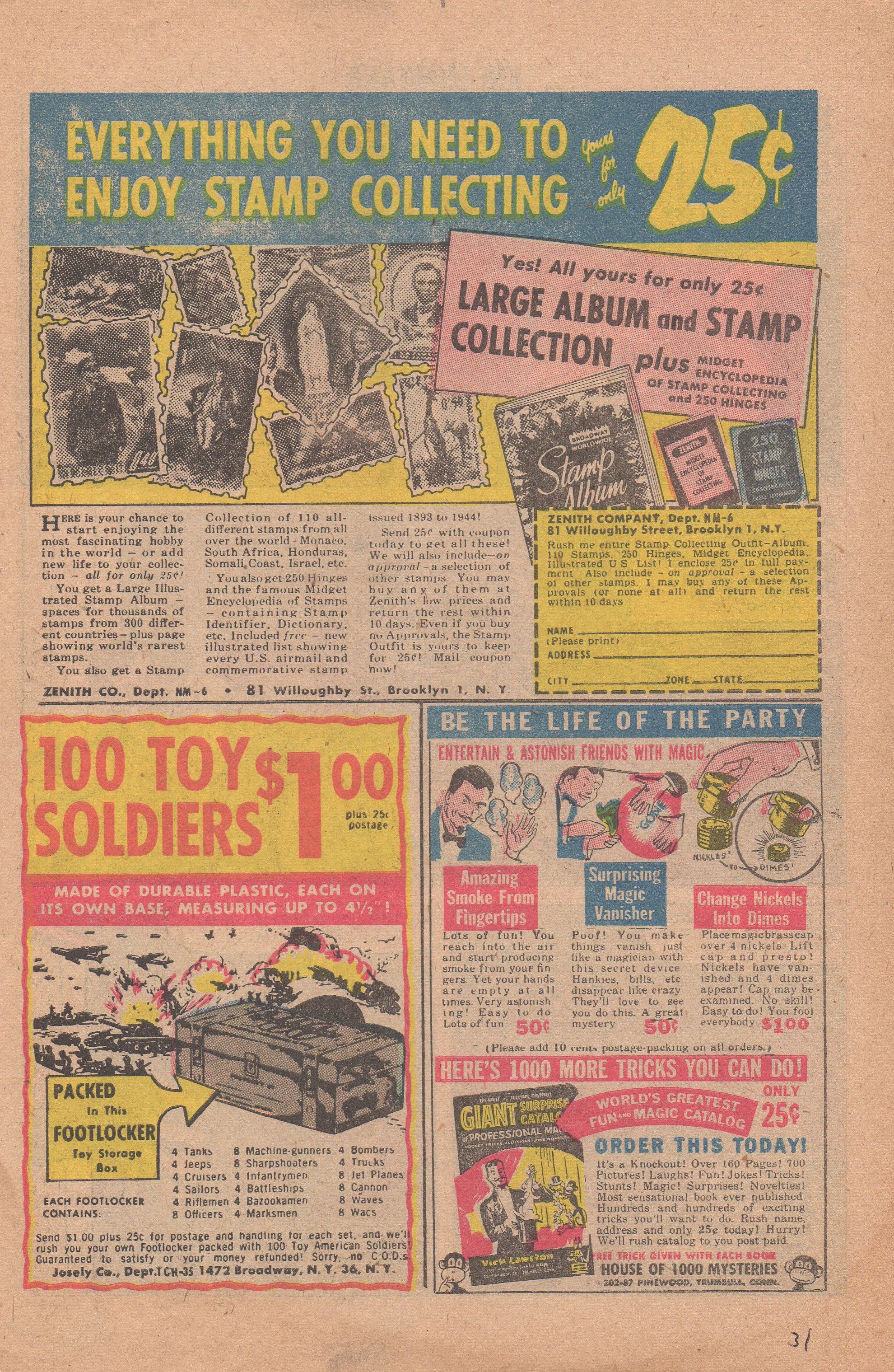 Read online Lash Larue Western (1949) comic -  Issue #78 - 31