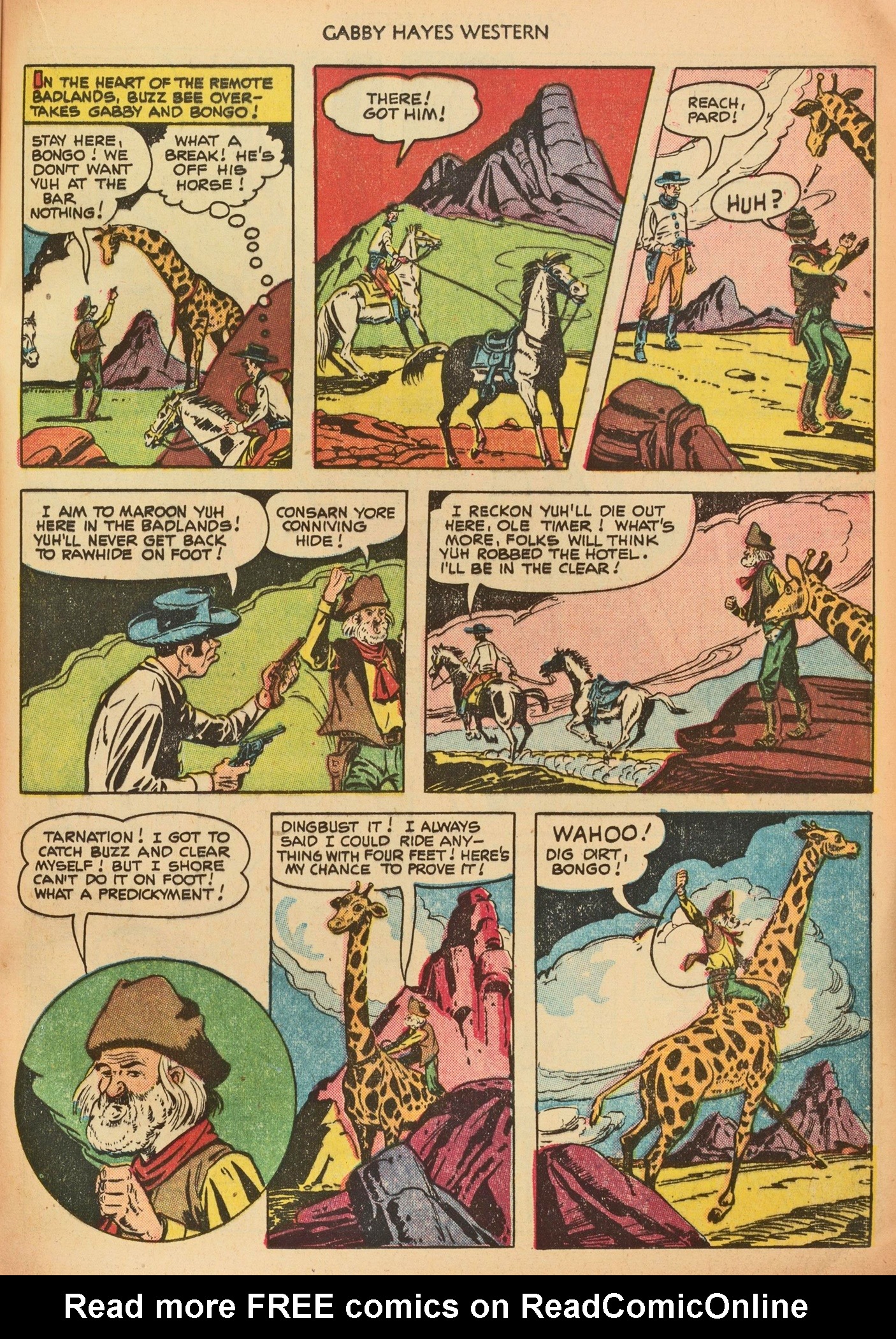 Read online Gabby Hayes Western comic -  Issue #36 - 17