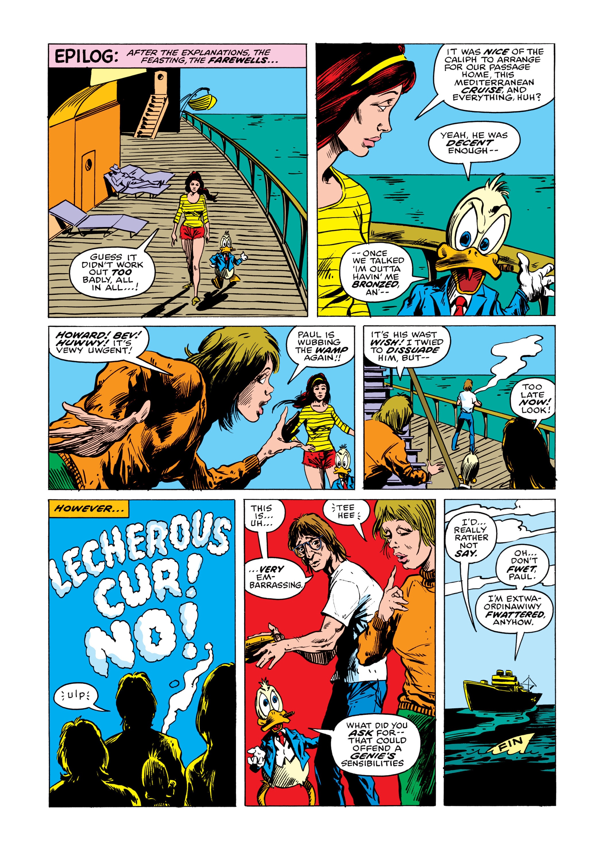 Read online Marvel Masterworks: Howard the Duck comic -  Issue # TPB 2 (Part 1) - 43