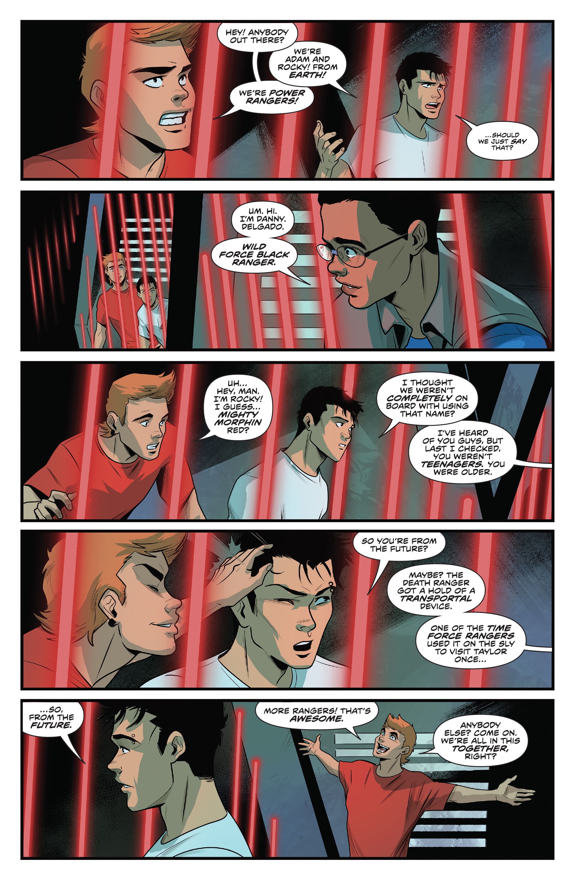 Read online Mighty Morphin Power Rangers comic -  Issue #114 - 5