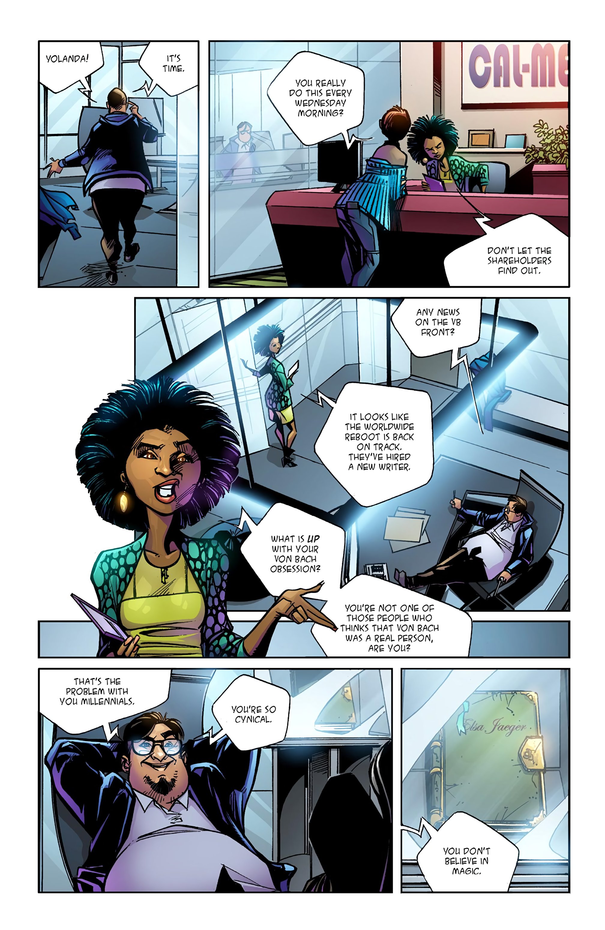 Read online Von Bach comic -  Issue #1 - 22