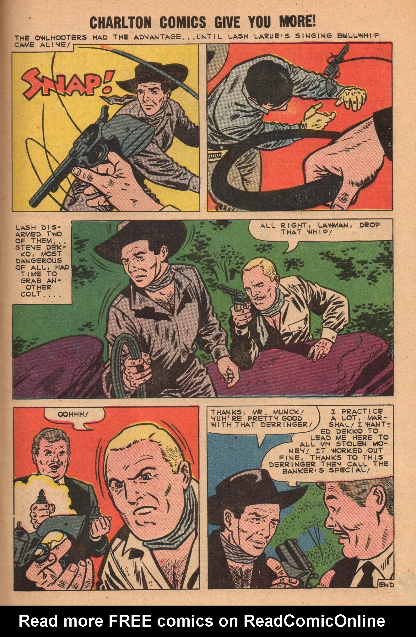 Read online Lash Larue Western (1949) comic -  Issue #78 - 33