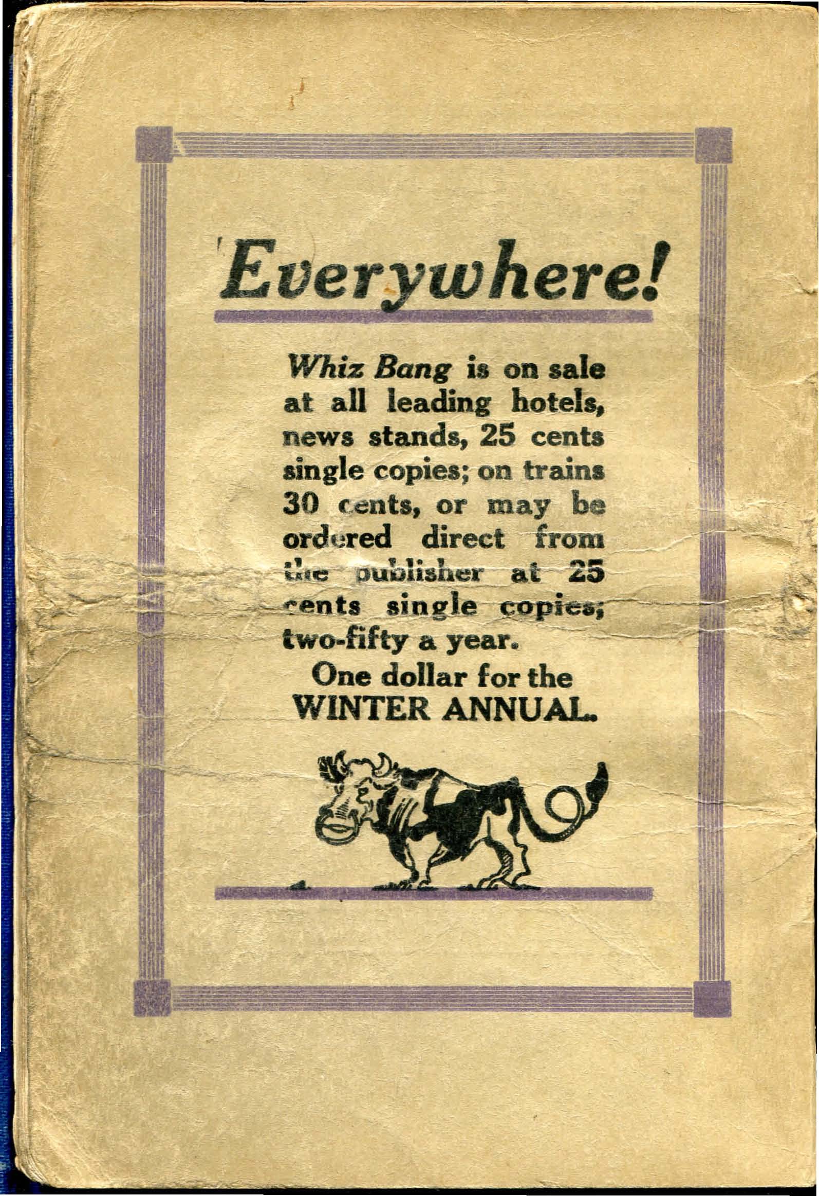 Read online Captain Billy's Whiz Bang comic -  Issue #29 - 68