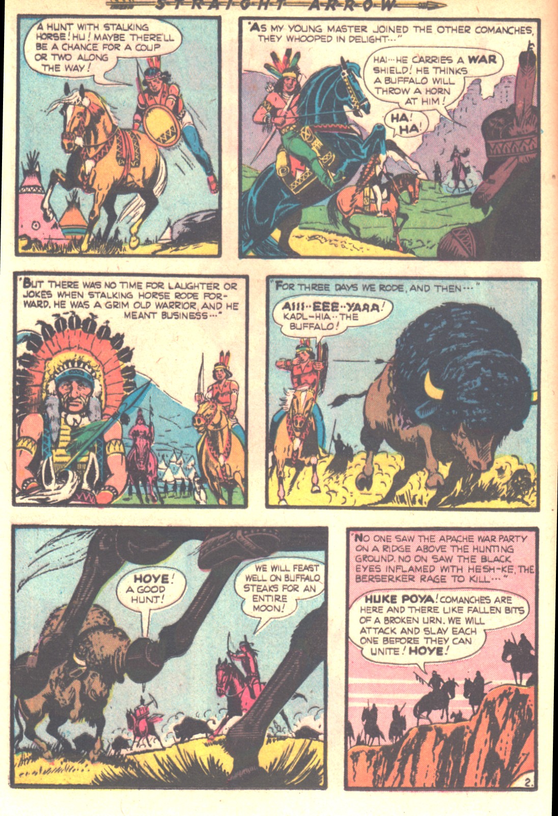 Read online Straight Arrow comic -  Issue #20 - 12