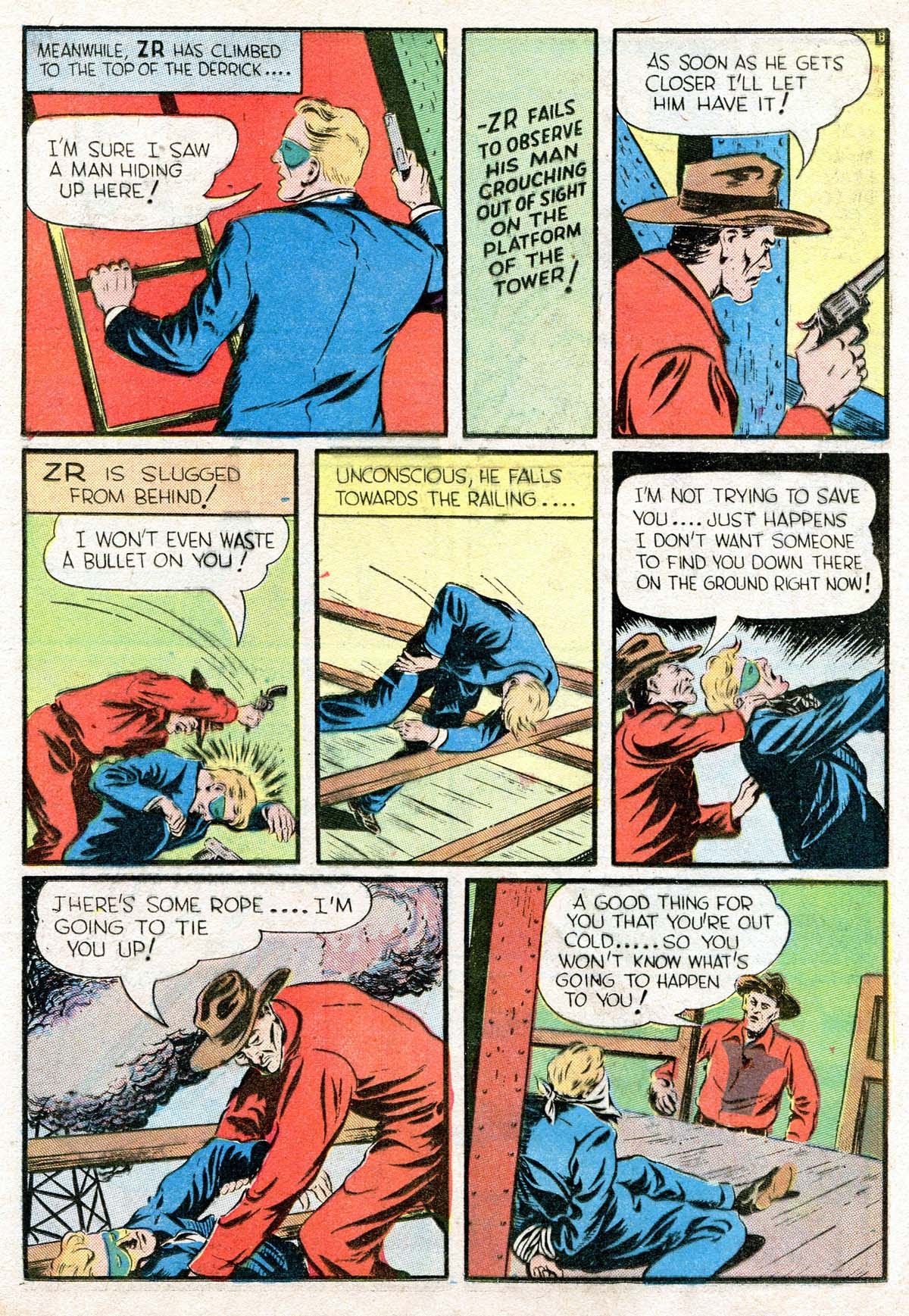 Read online Masked Marvel comic -  Issue #2 - 29