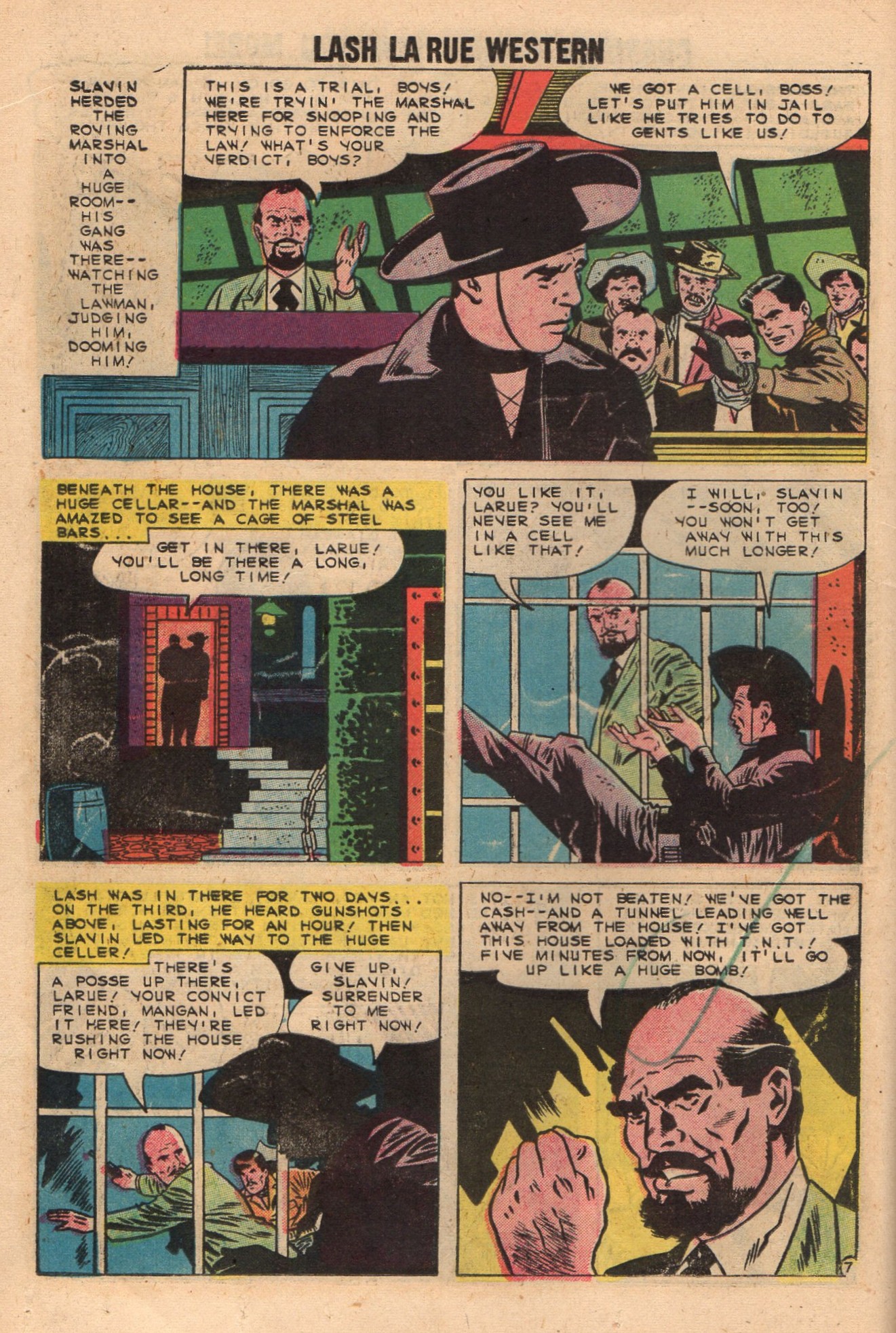 Read online Lash Larue Western (1949) comic -  Issue #75 - 18