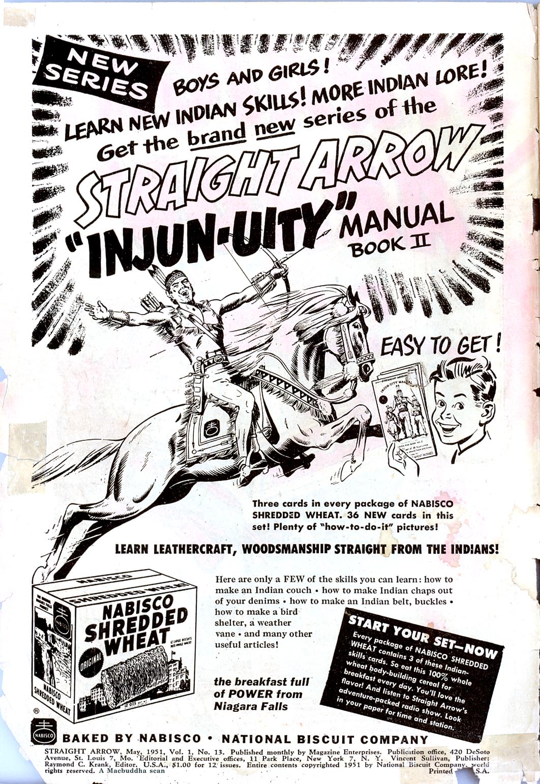 Read online Straight Arrow comic -  Issue #13 - 2