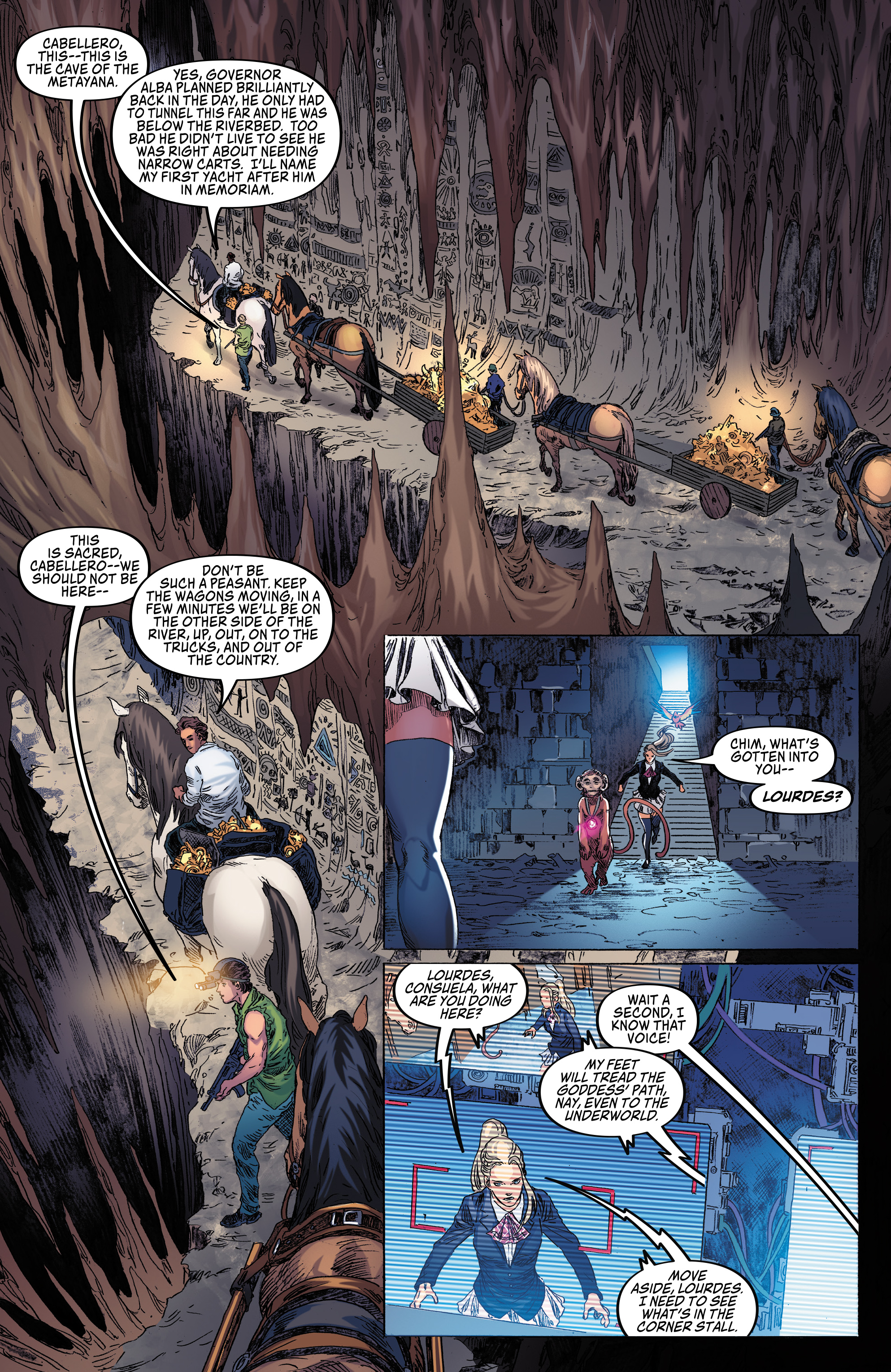 Read online Sheena Queen of the Jungle: Fatal Exams comic -  Issue #5 - 23