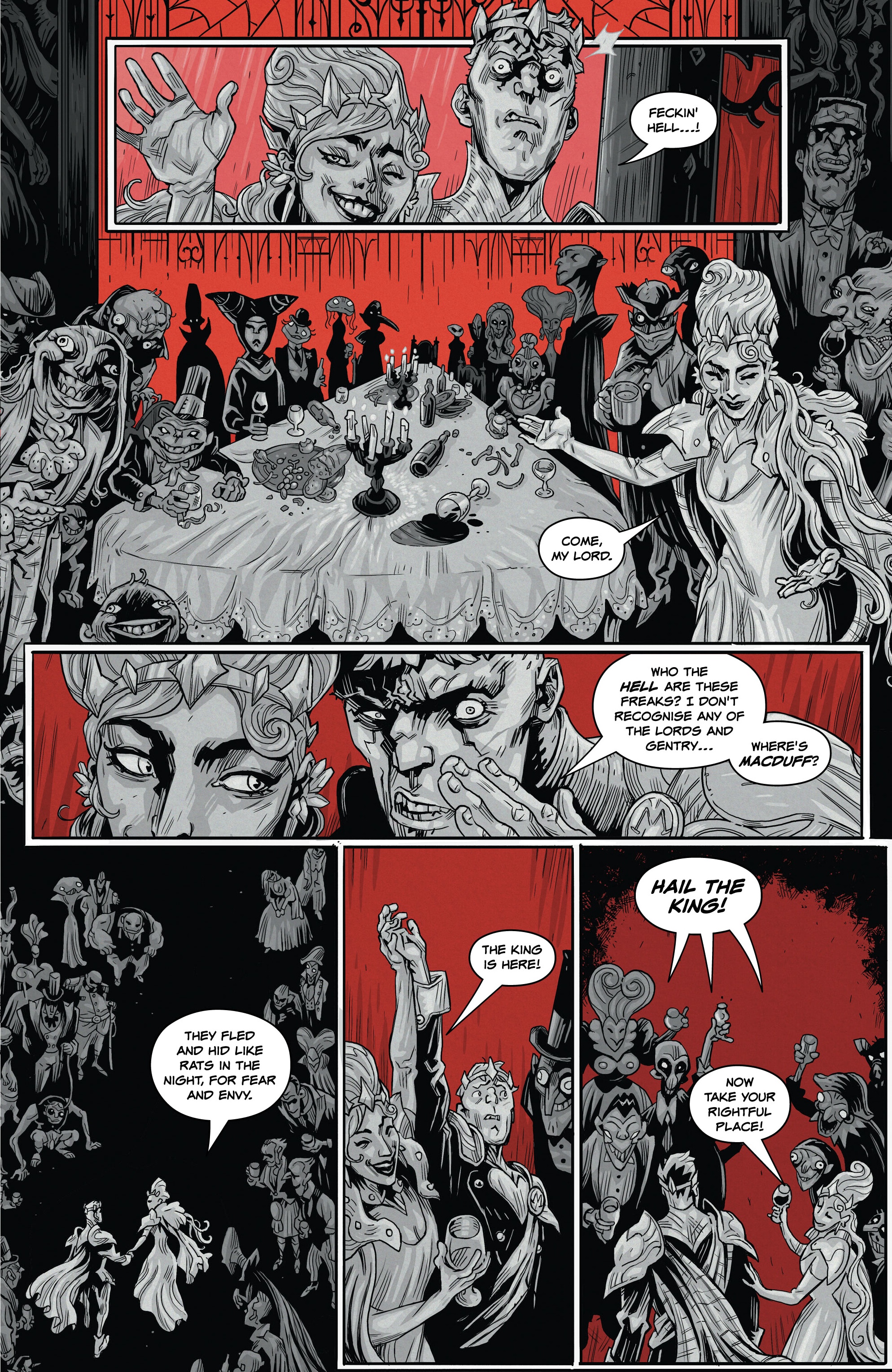Read online Macbeth: A Tale of Horror comic -  Issue # TPB - 53
