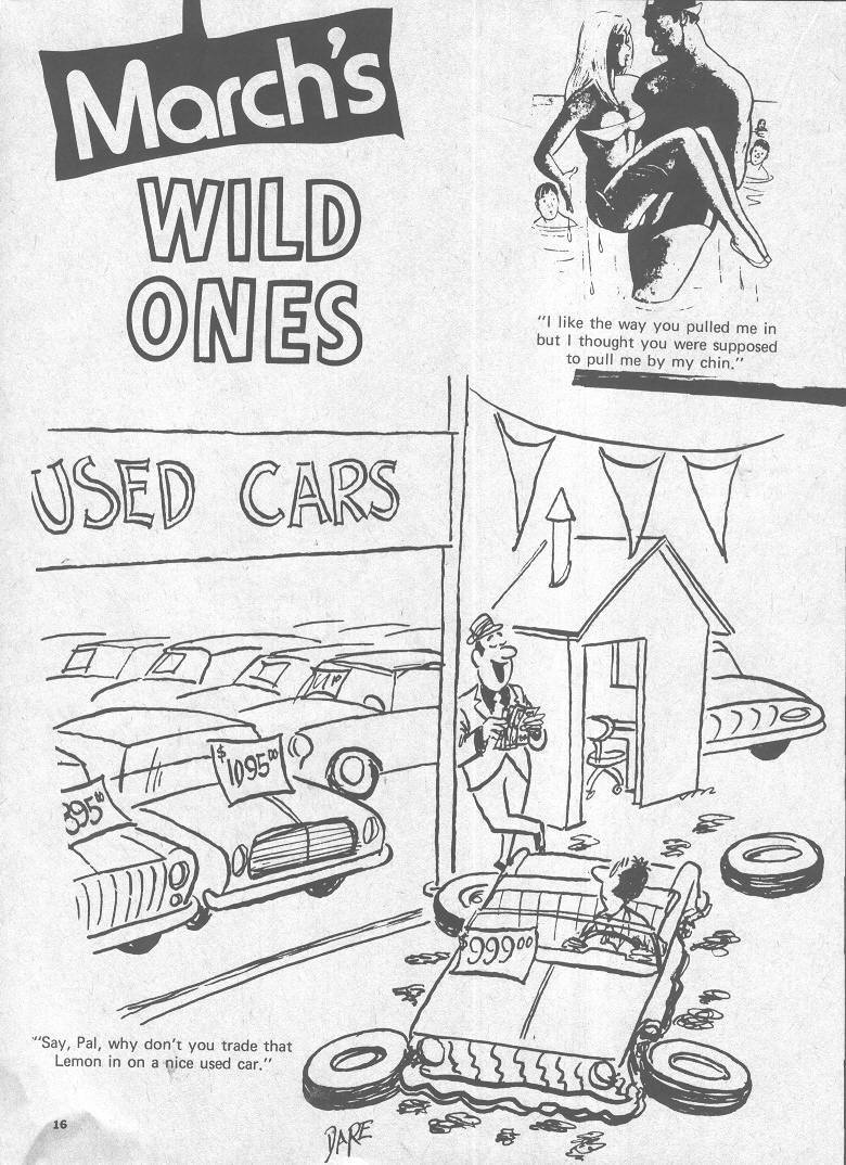 Read online Cartoons and Gags comic -  Issue #81 - 16