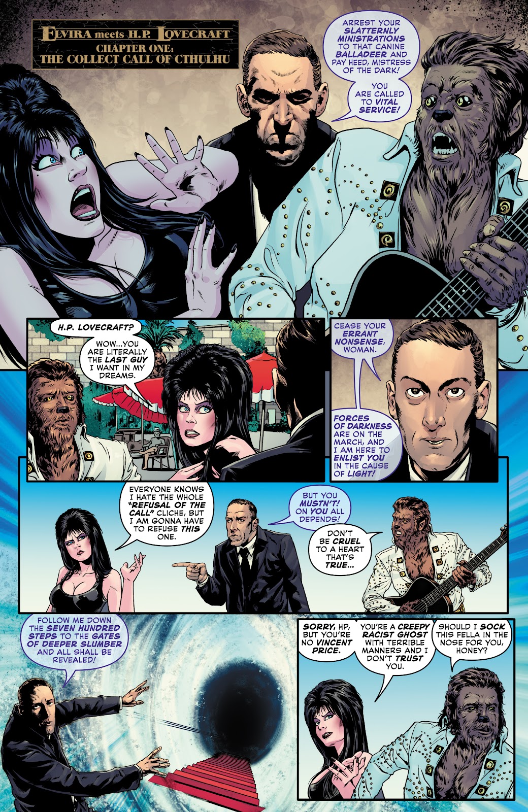 Elvira Meets H.P. Lovecraft issue 1 - Page 7