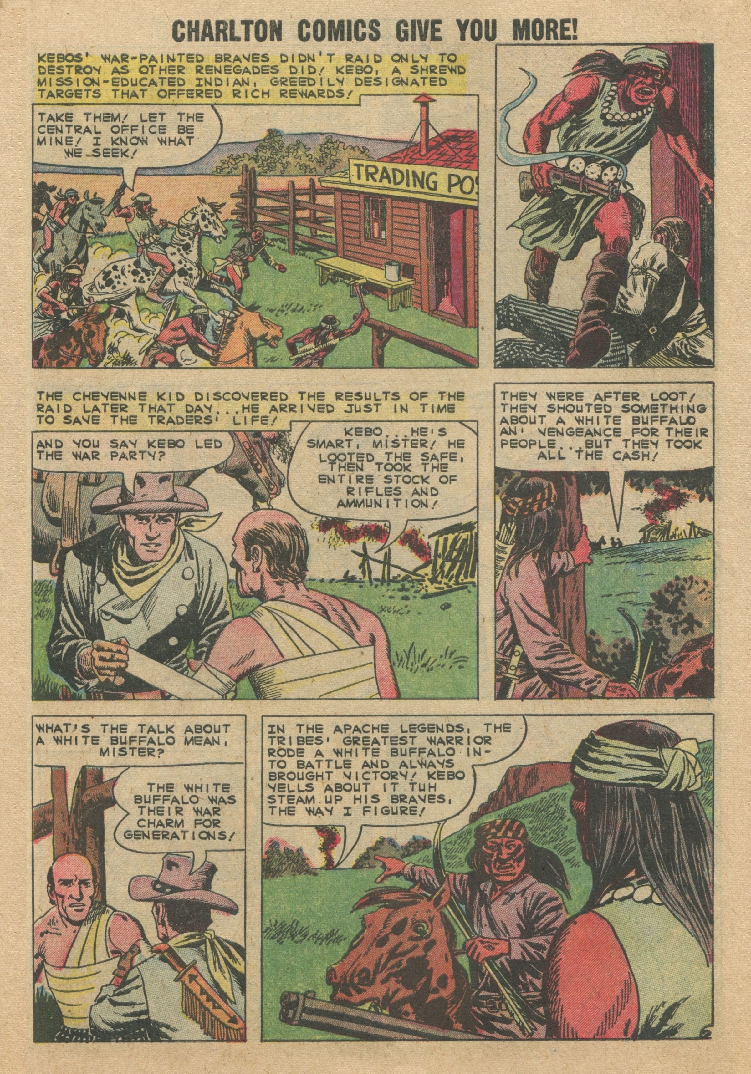 Read online Cheyenne Kid comic -  Issue #24 - 27