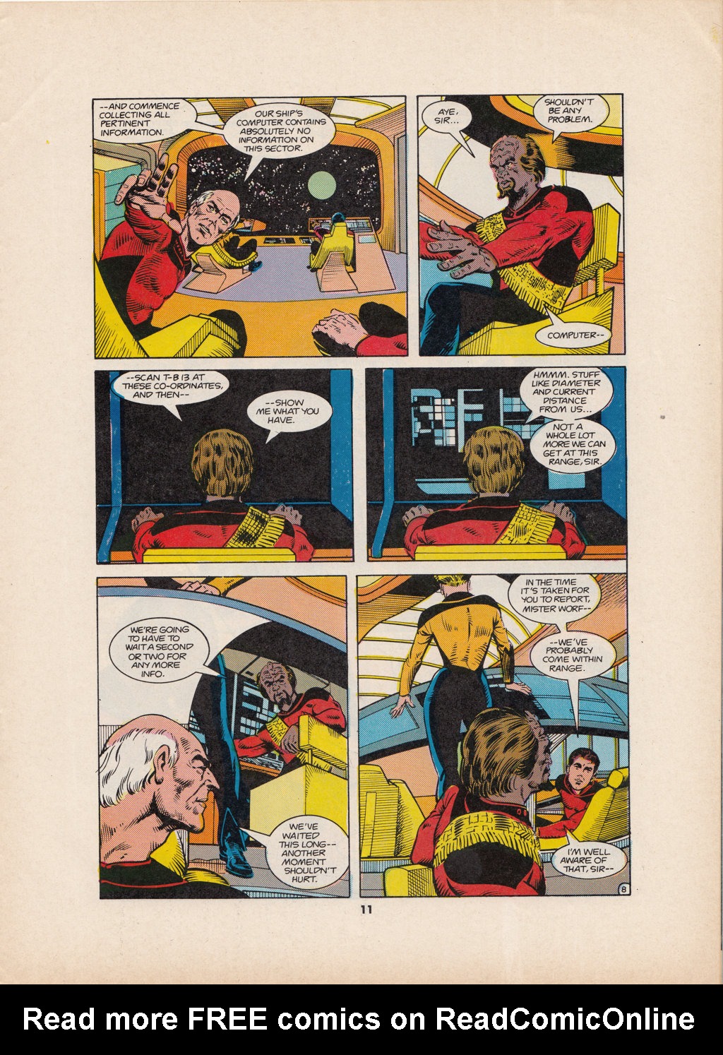 Read online Star Trek The Next Generation (1990) comic -  Issue #1 - 11
