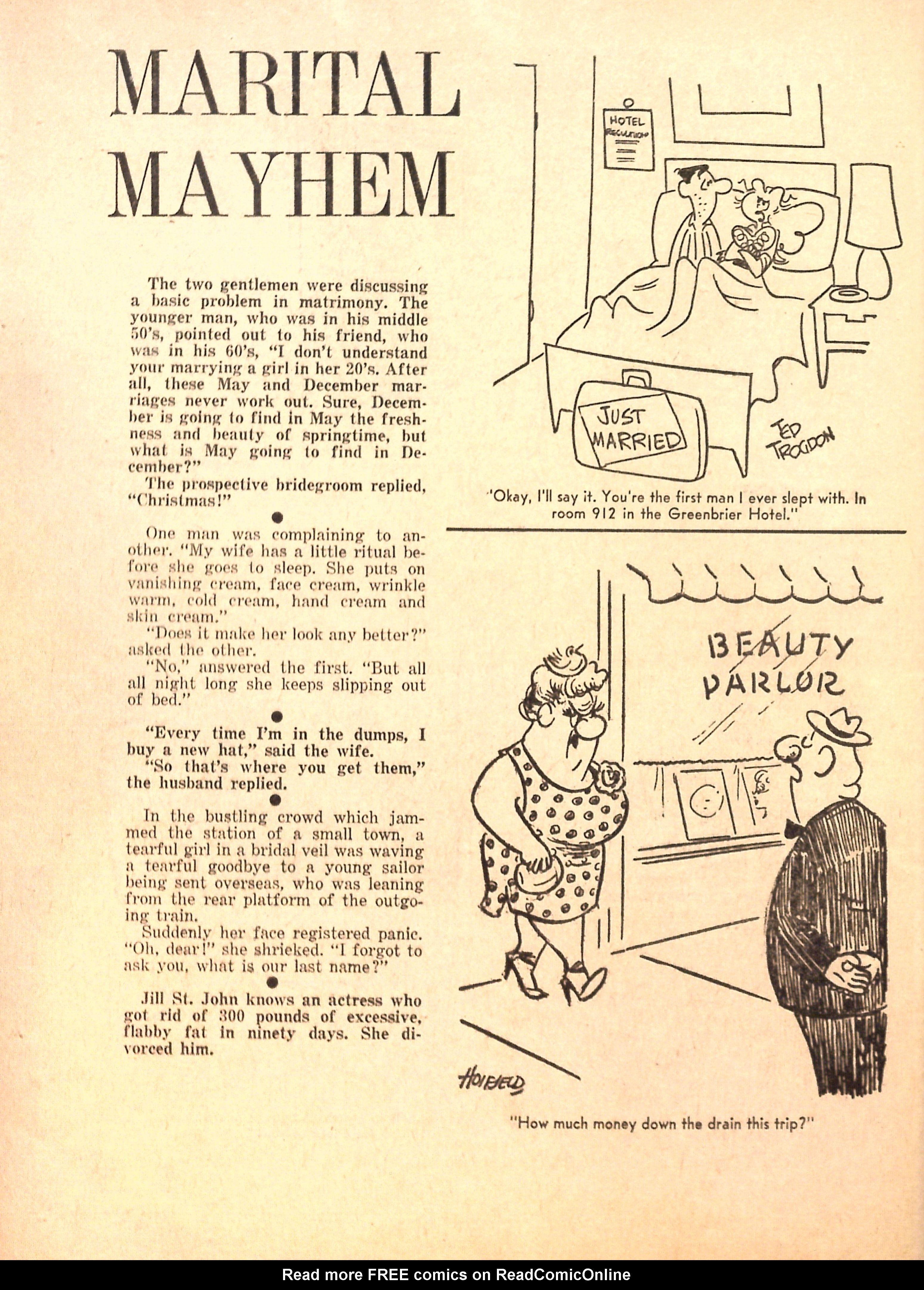 Read online Cartoons and Gags comic -  Issue #30 - 42