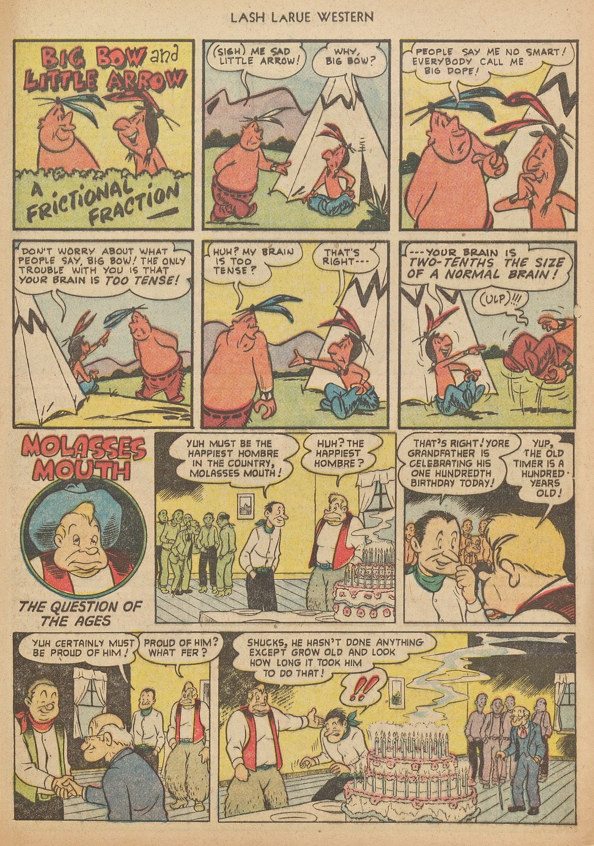 Read online Lash Larue Western (1949) comic -  Issue #40 - 29
