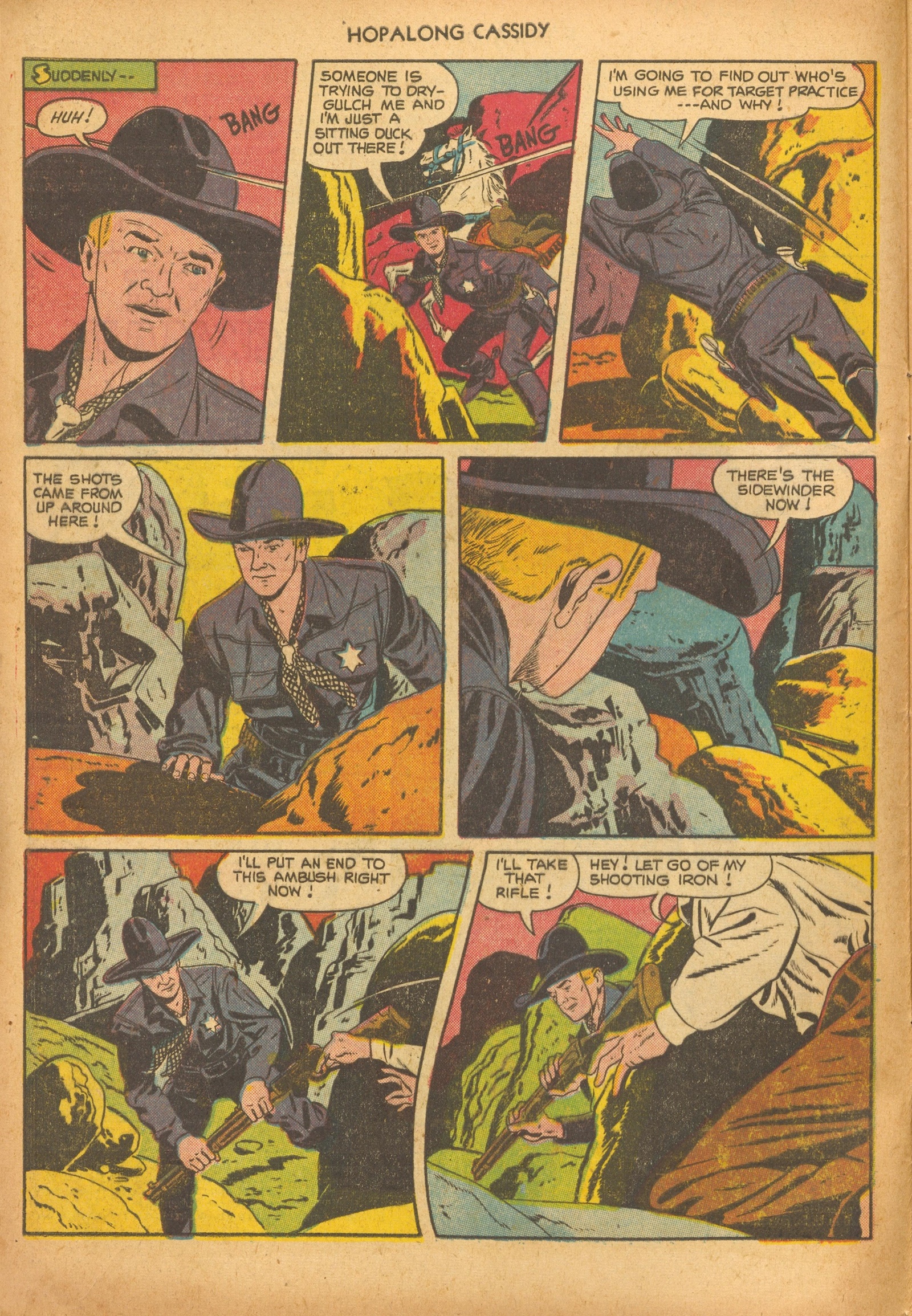 Read online Hopalong Cassidy comic -  Issue #69 - 4
