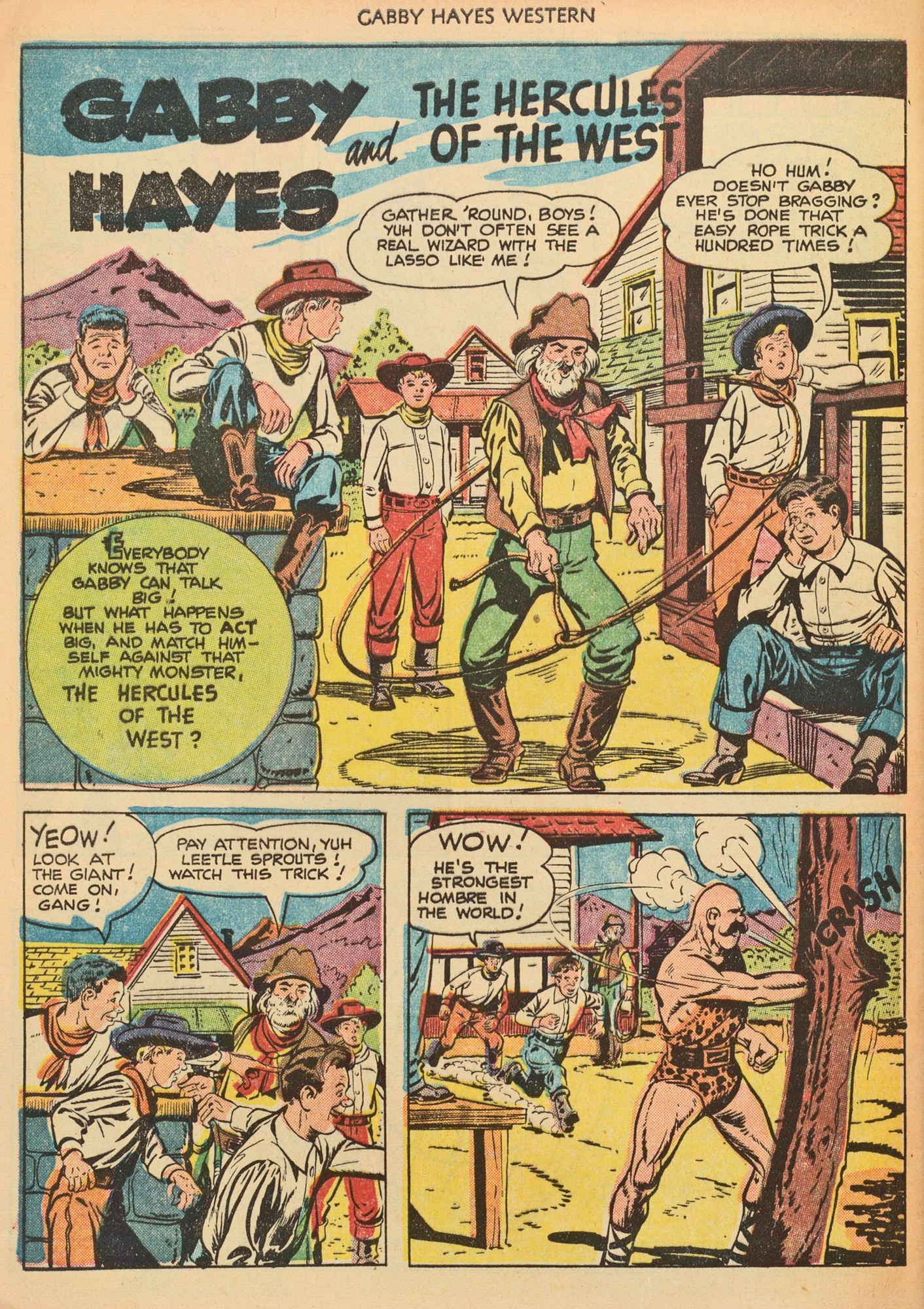 Read online Gabby Hayes Western comic -  Issue #36 - 28