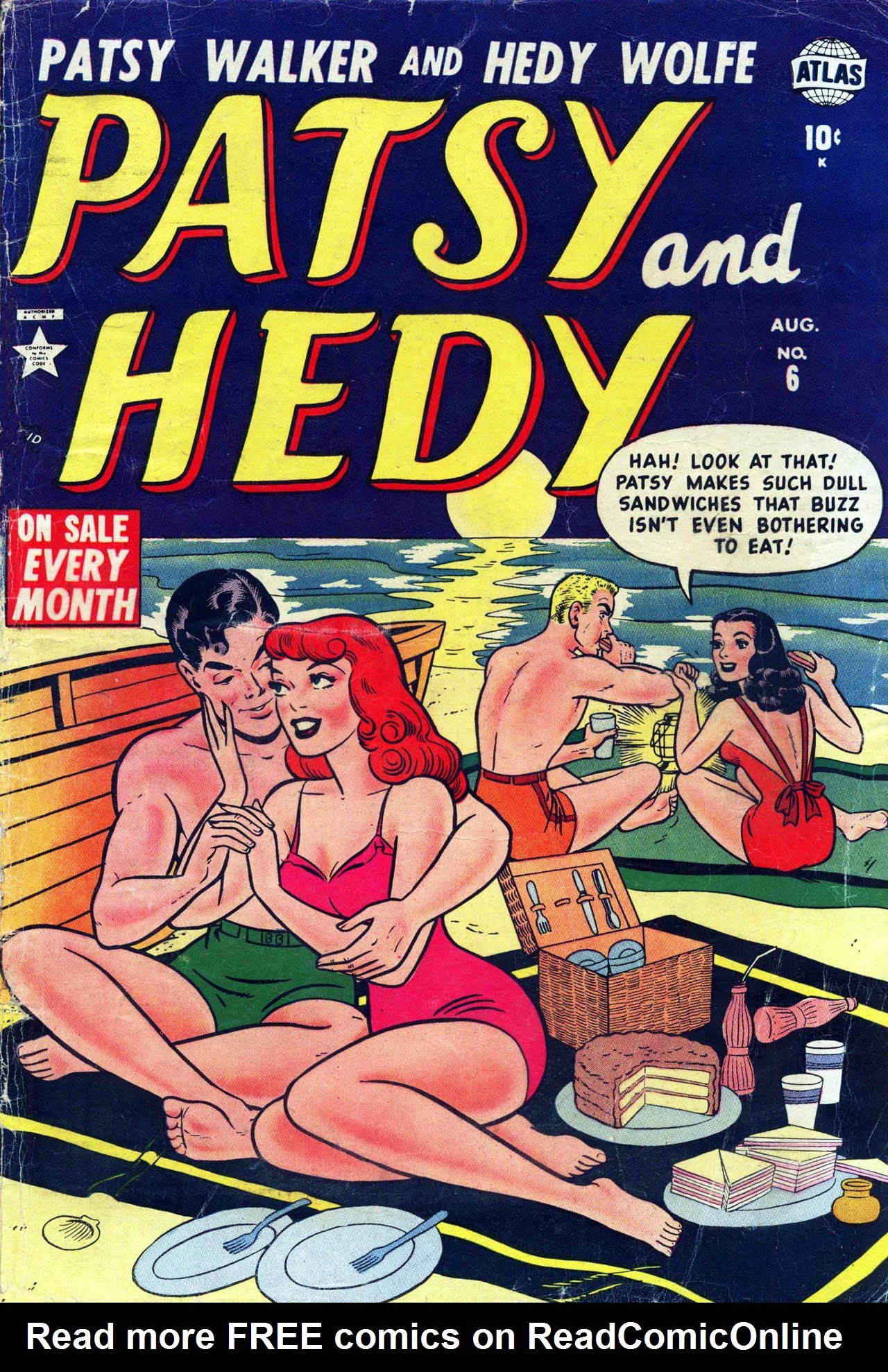 Read online Patsy and Hedy comic -  Issue #6 - 1