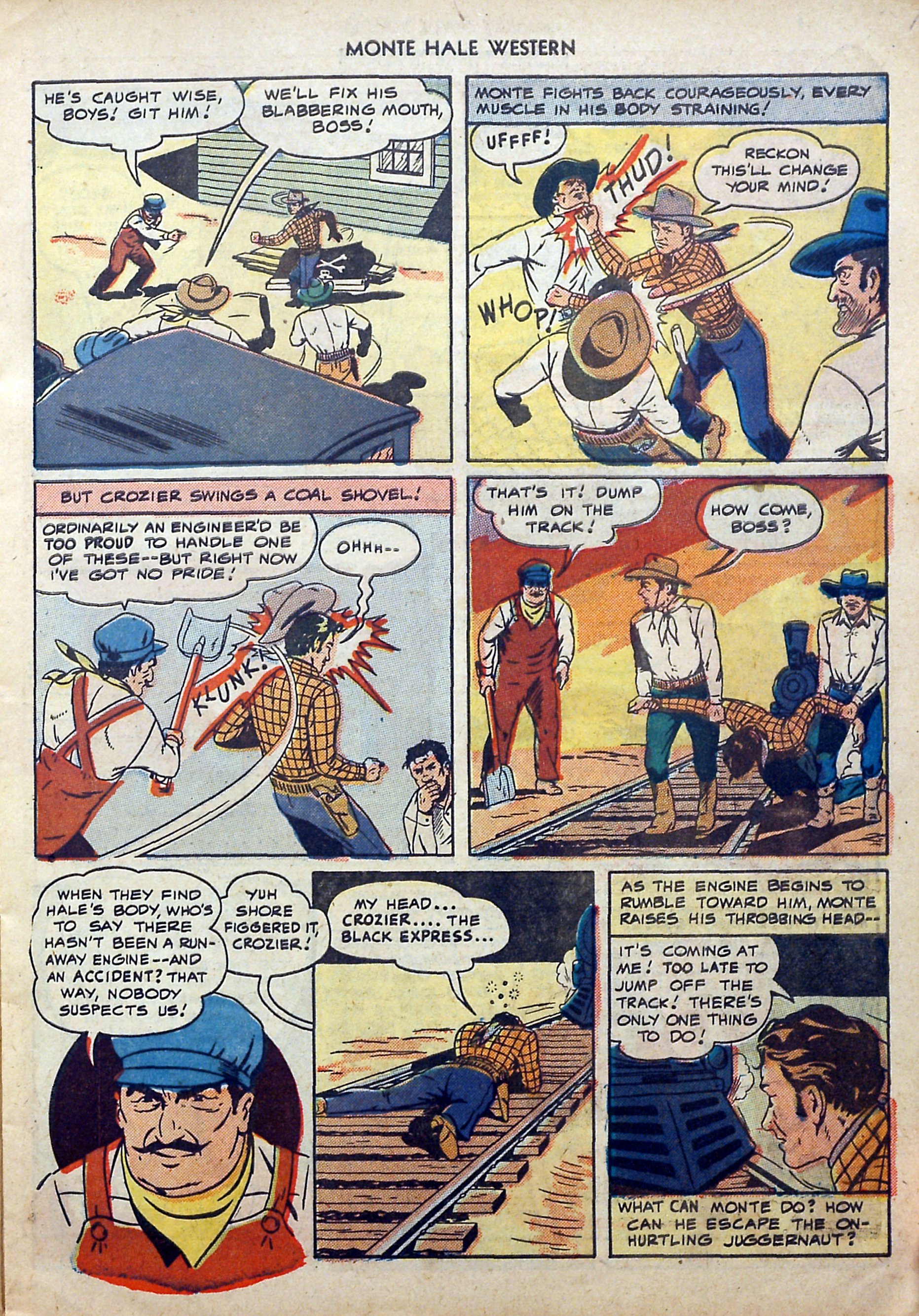 Read online Monte Hale Western comic -  Issue #40 - 21