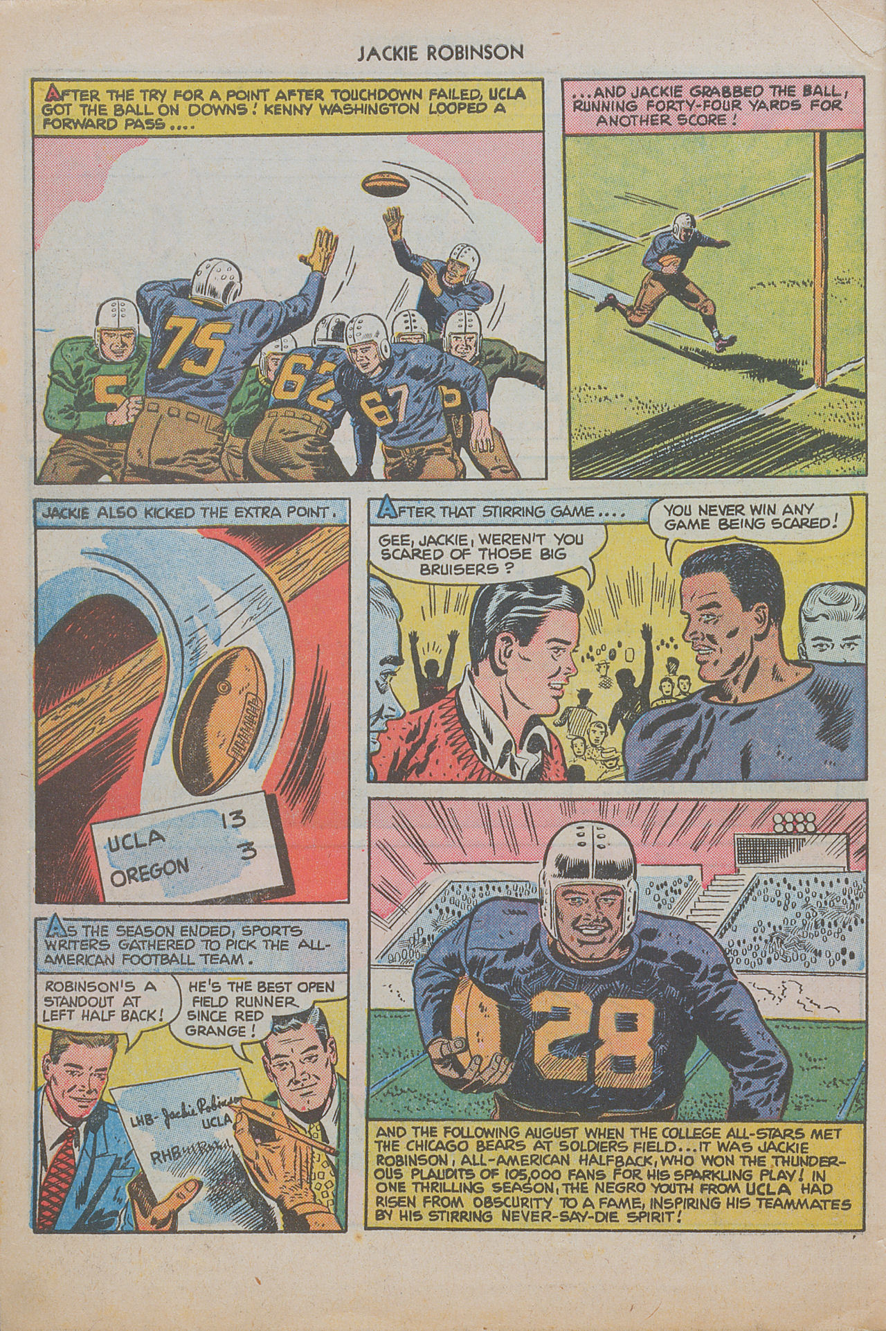 Read online Jackie Robinson comic -  Issue #5 - 34