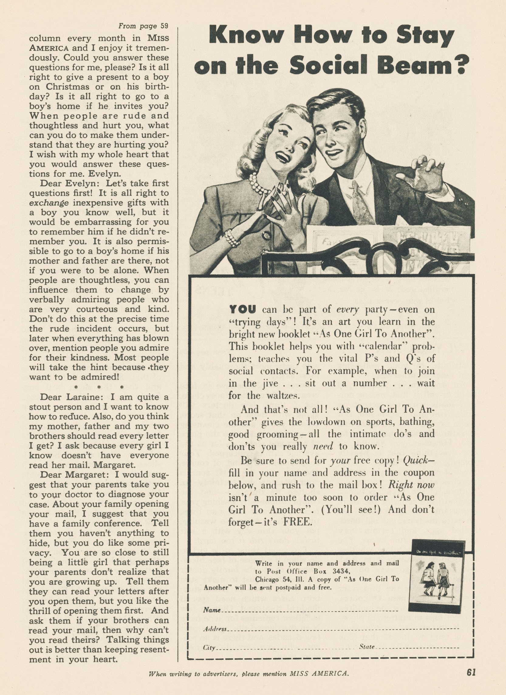 Read online Miss America Magazine comic -  Issue #18 - 53
