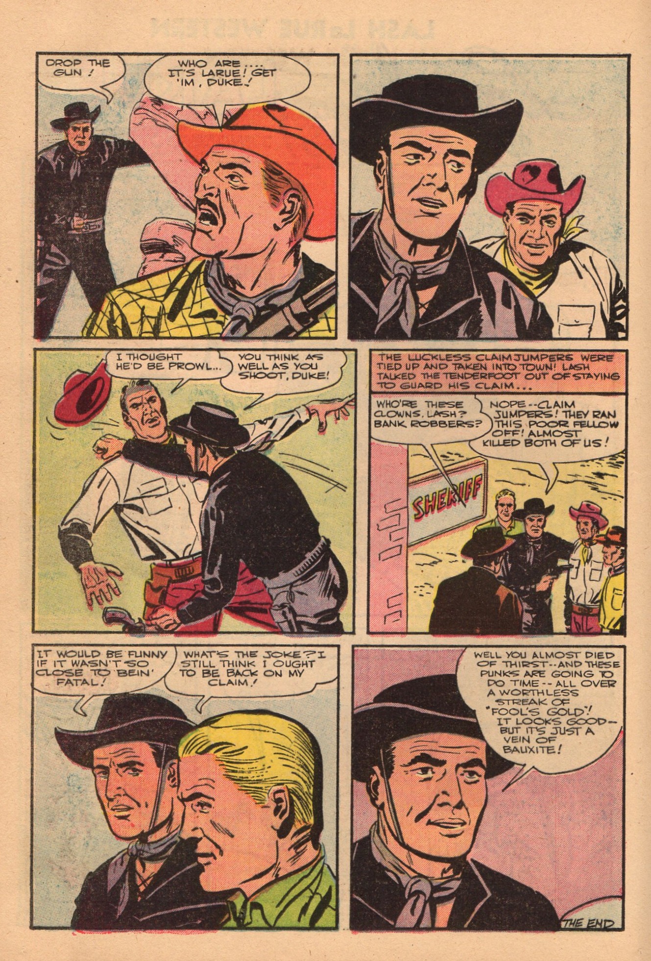 Read online Lash Larue Western (1949) comic -  Issue #60 - 24