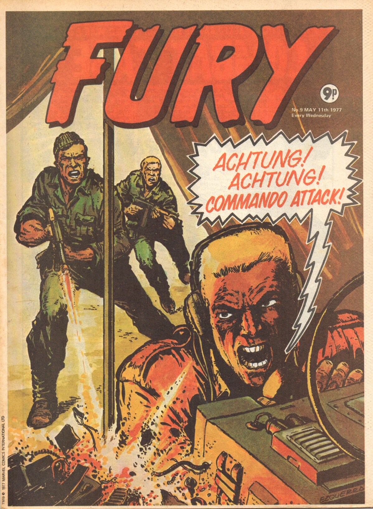 Read online Fury (1977) comic -  Issue #9 - 1