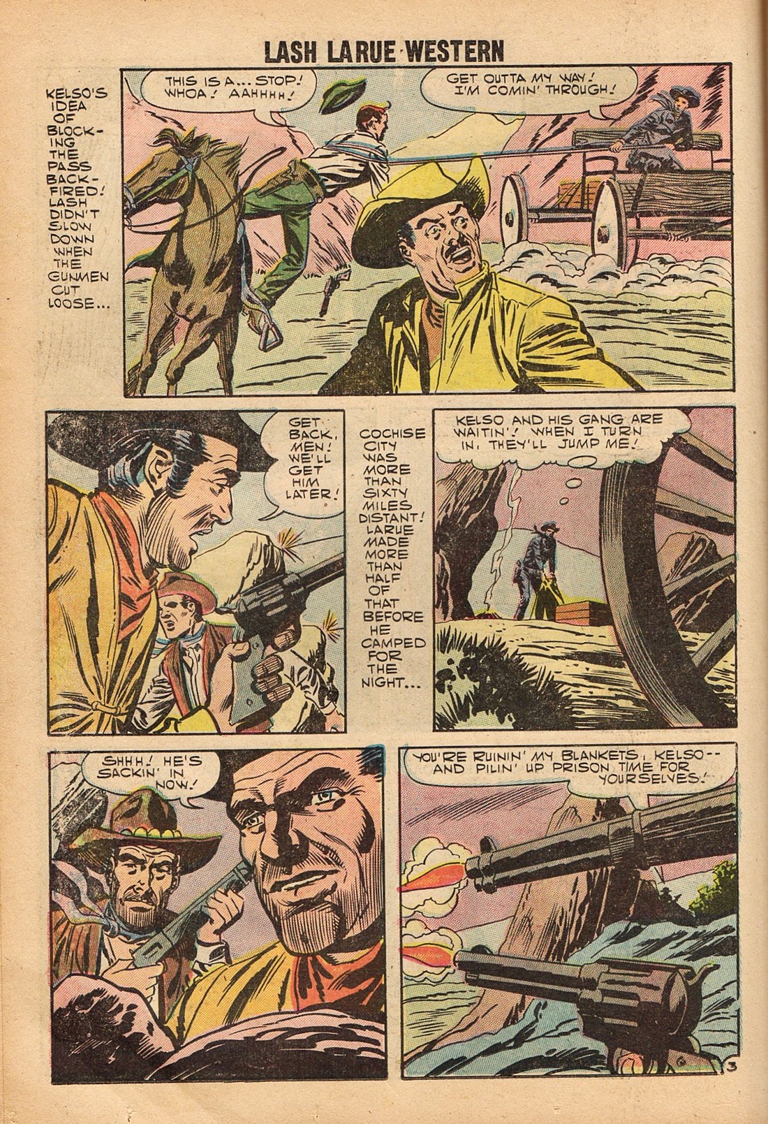 Read online Lash Larue Western (1949) comic -  Issue #67 - 24