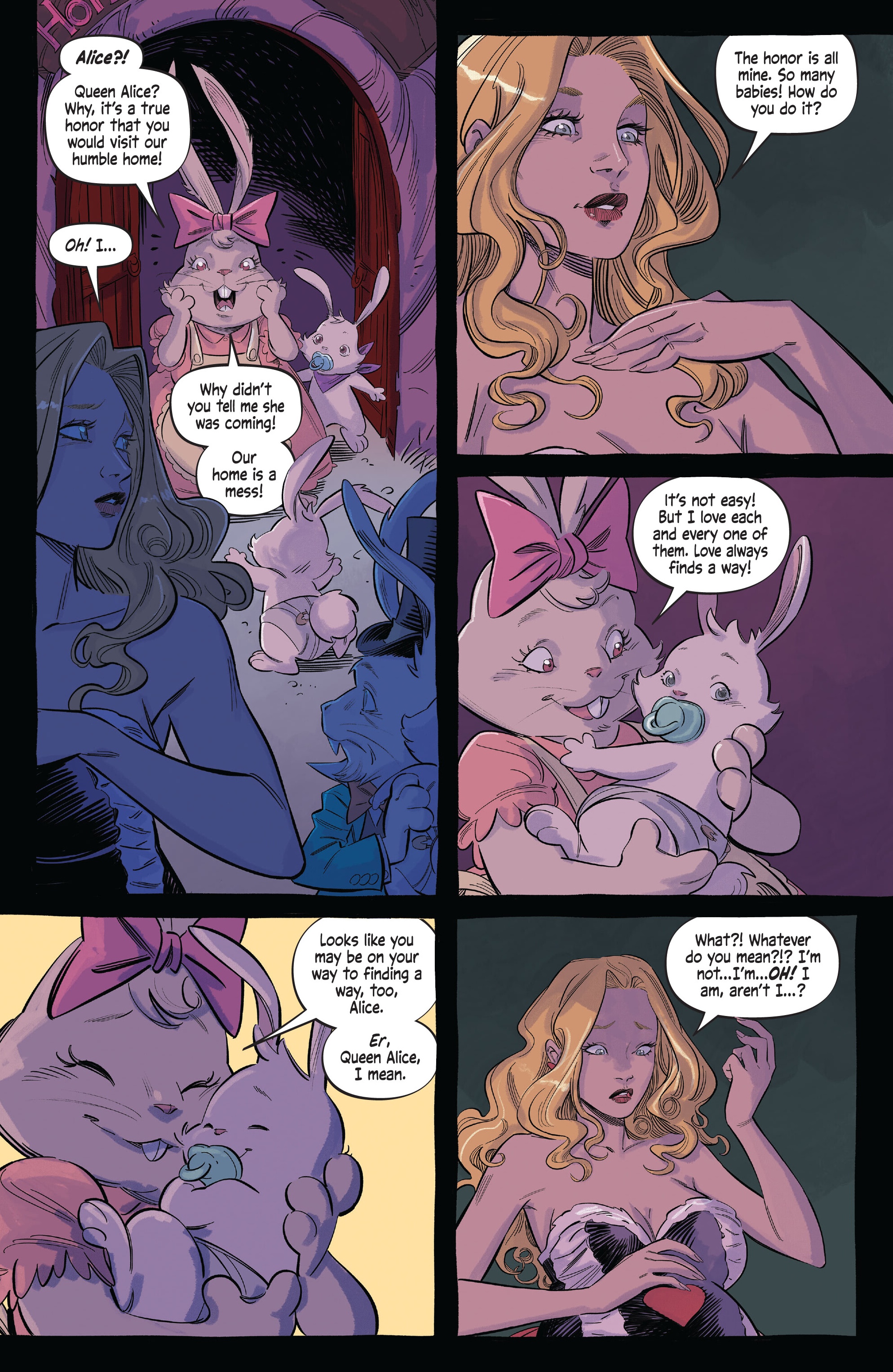 Read online Alice Never After comic -  Issue #5 - 5