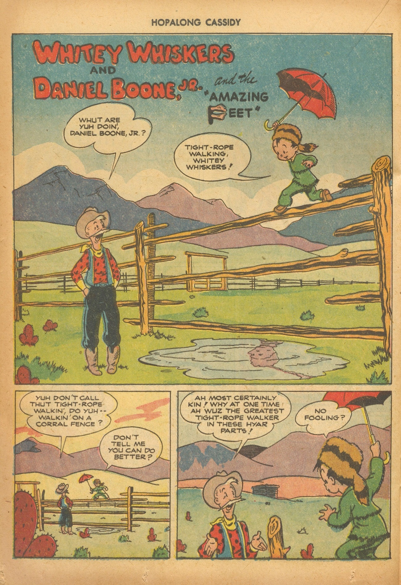 Read online Hopalong Cassidy comic -  Issue #12 - 34