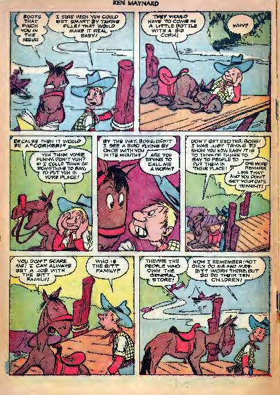 Read online Ken Maynard Western comic -  Issue #7 - 14