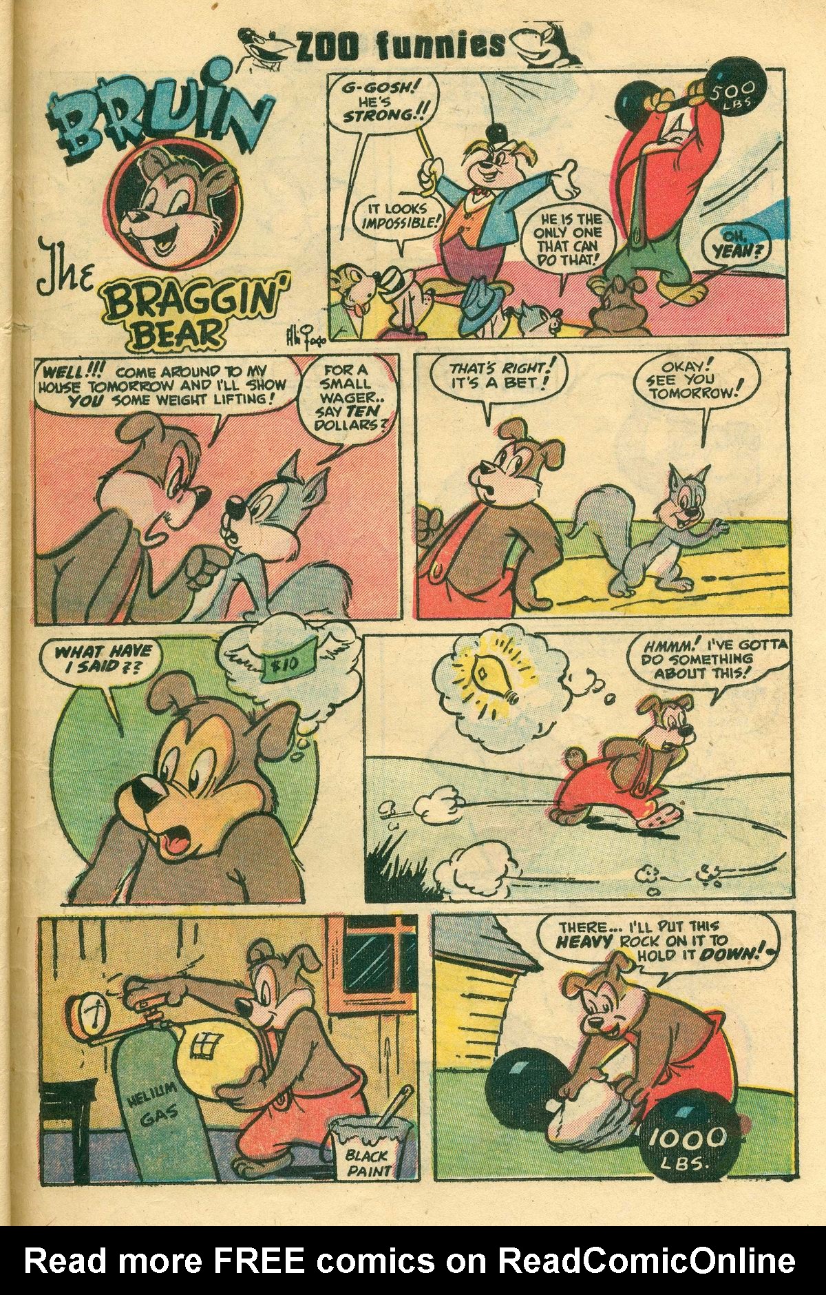 Read online Zoo Funnies comic -  Issue #2 - 33