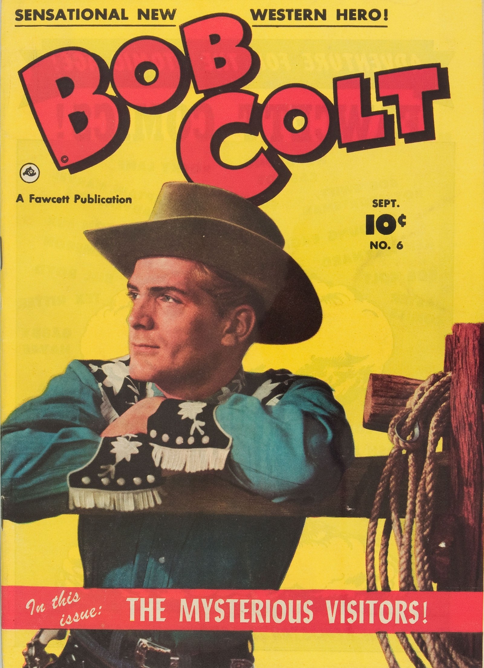 Read online Bob Colt Western comic -  Issue #6 - 1
