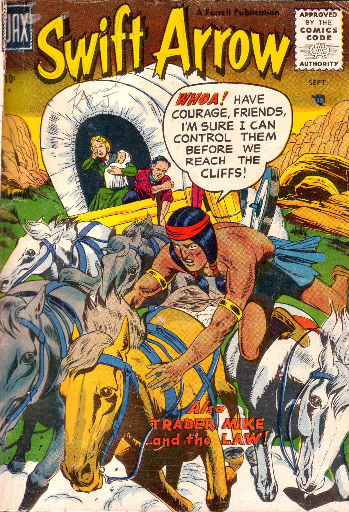 Read online Swift Arrow (1957) comic -  Issue #3 - 1