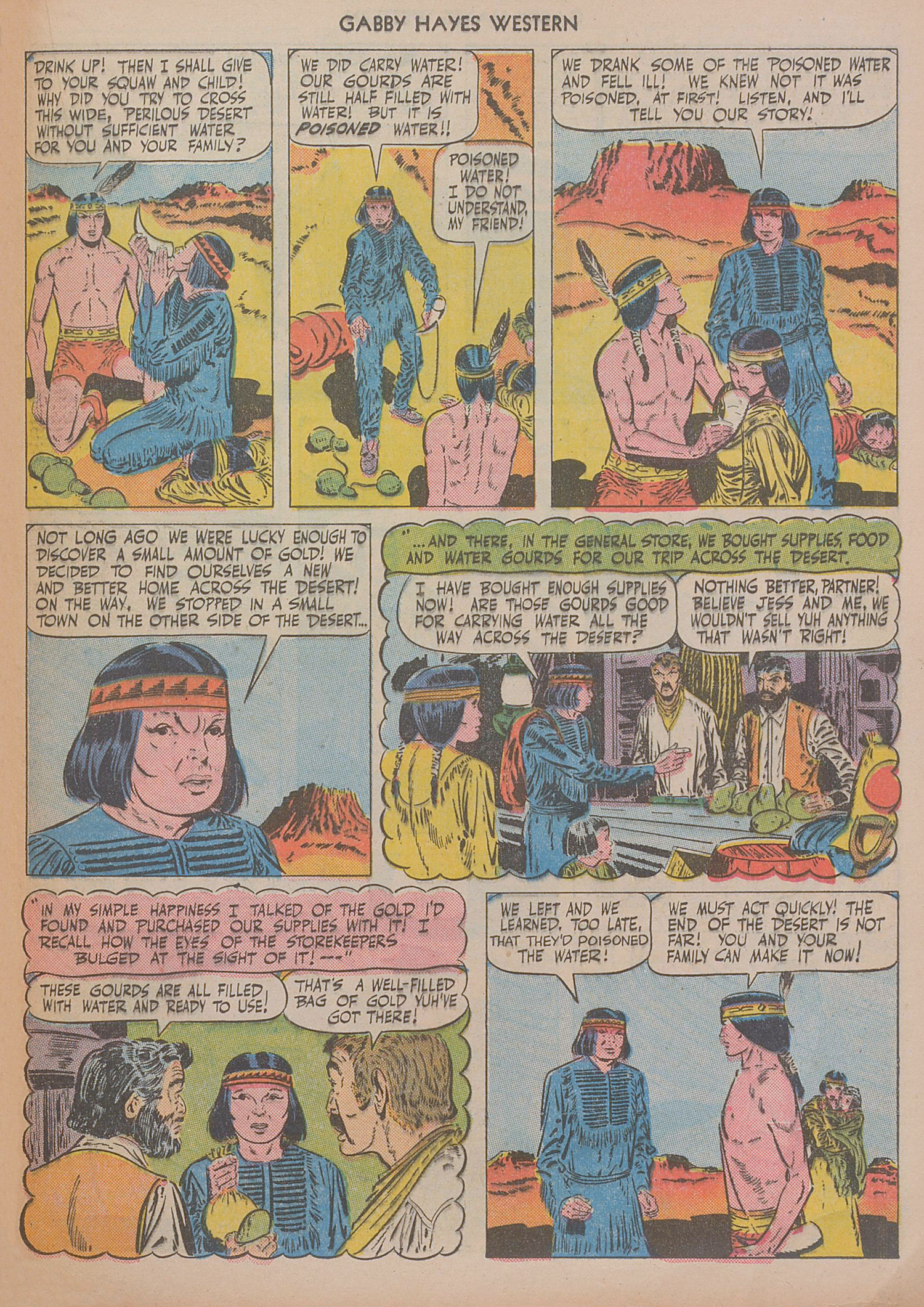 Read online Gabby Hayes Western comic -  Issue #20 - 37