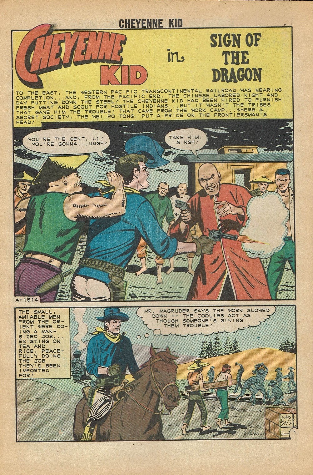 Read online Cheyenne Kid comic -  Issue #41 - 10