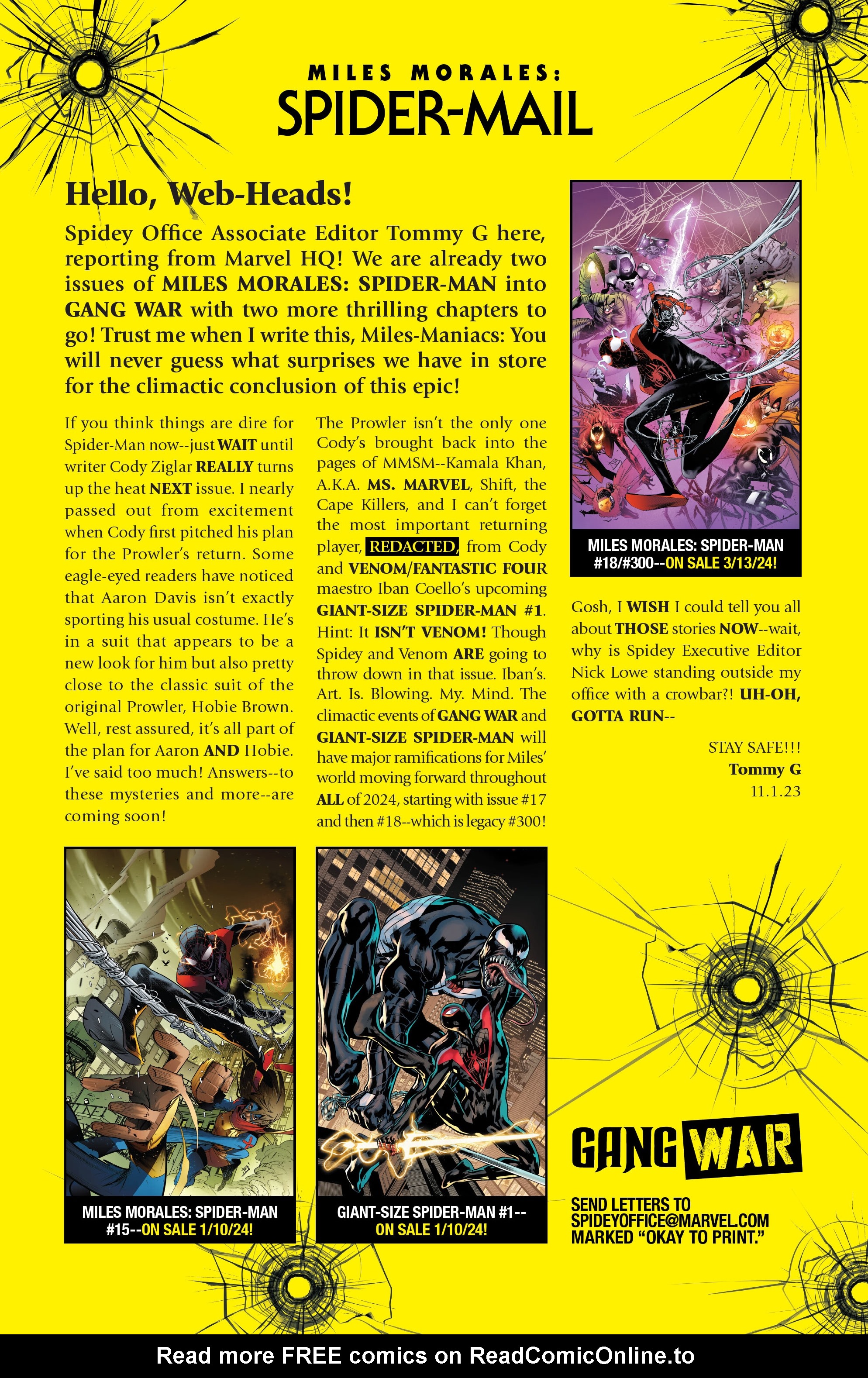Read online Miles Morales: Spider-Man (2022) comic -  Issue #14 - 25