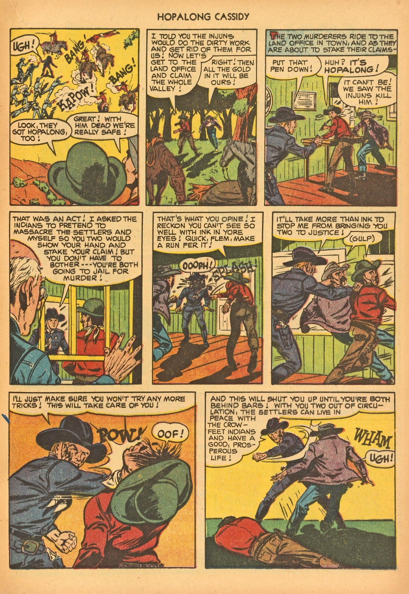 Read online Hopalong Cassidy comic -  Issue #63 - 21