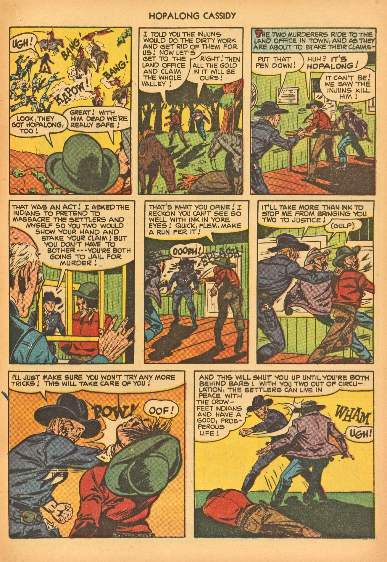 Read online Hopalong Cassidy comic -  Issue #63 - 21