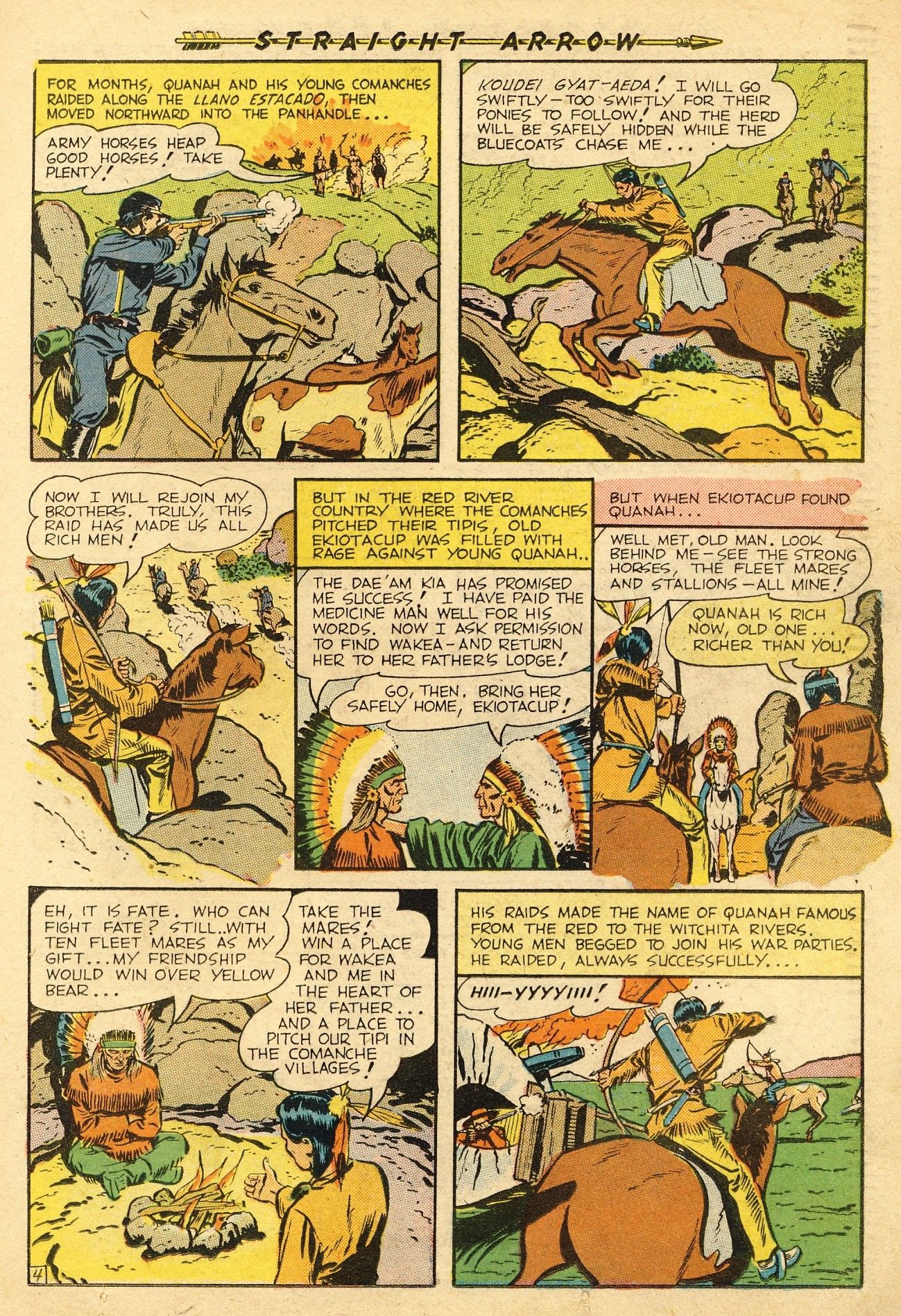 Read online Straight Arrow comic -  Issue #1 - 23