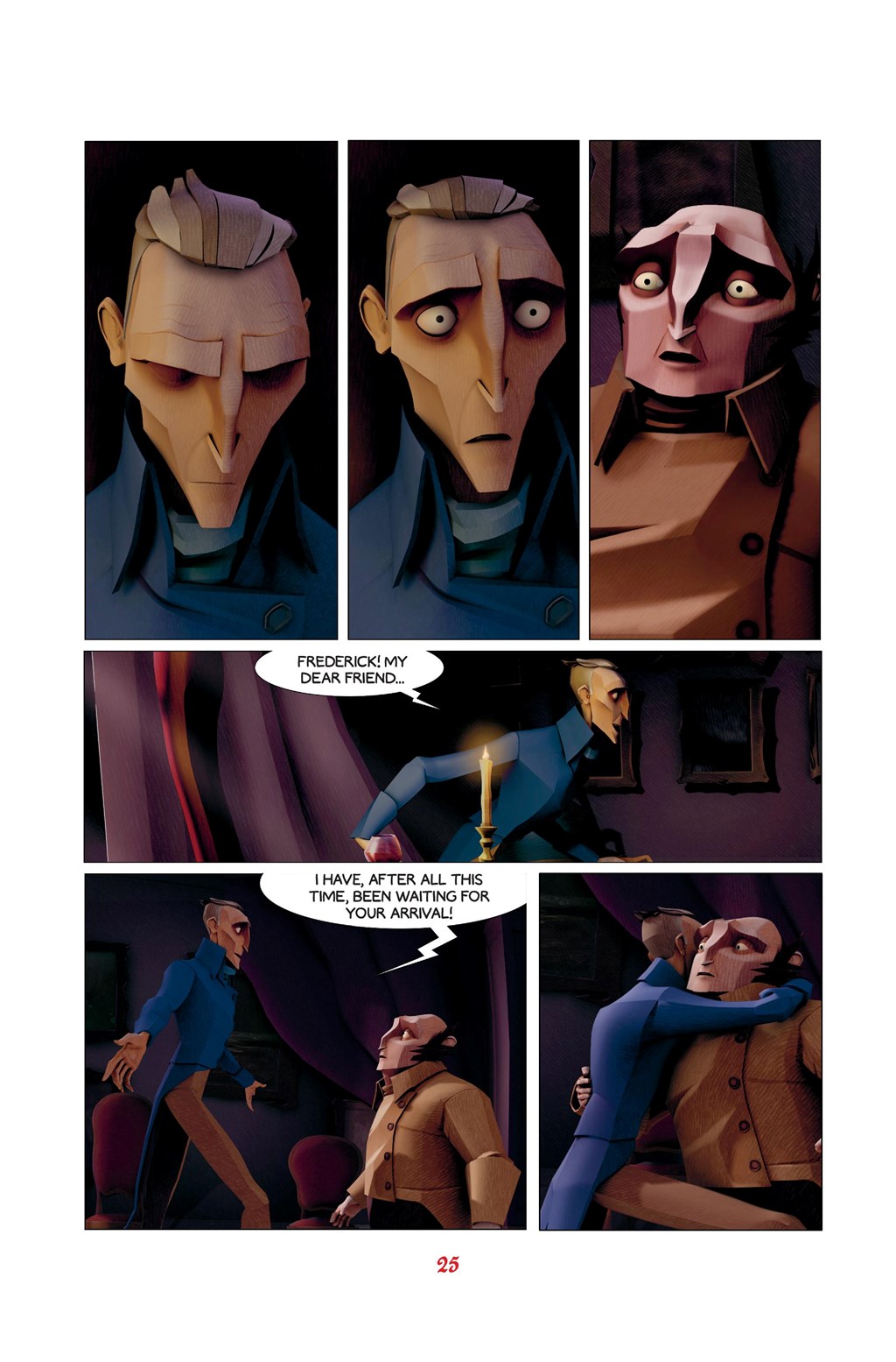 Read online The Fall of the House of Usher: A Graphic Novel comic -  Issue # TPB - 21