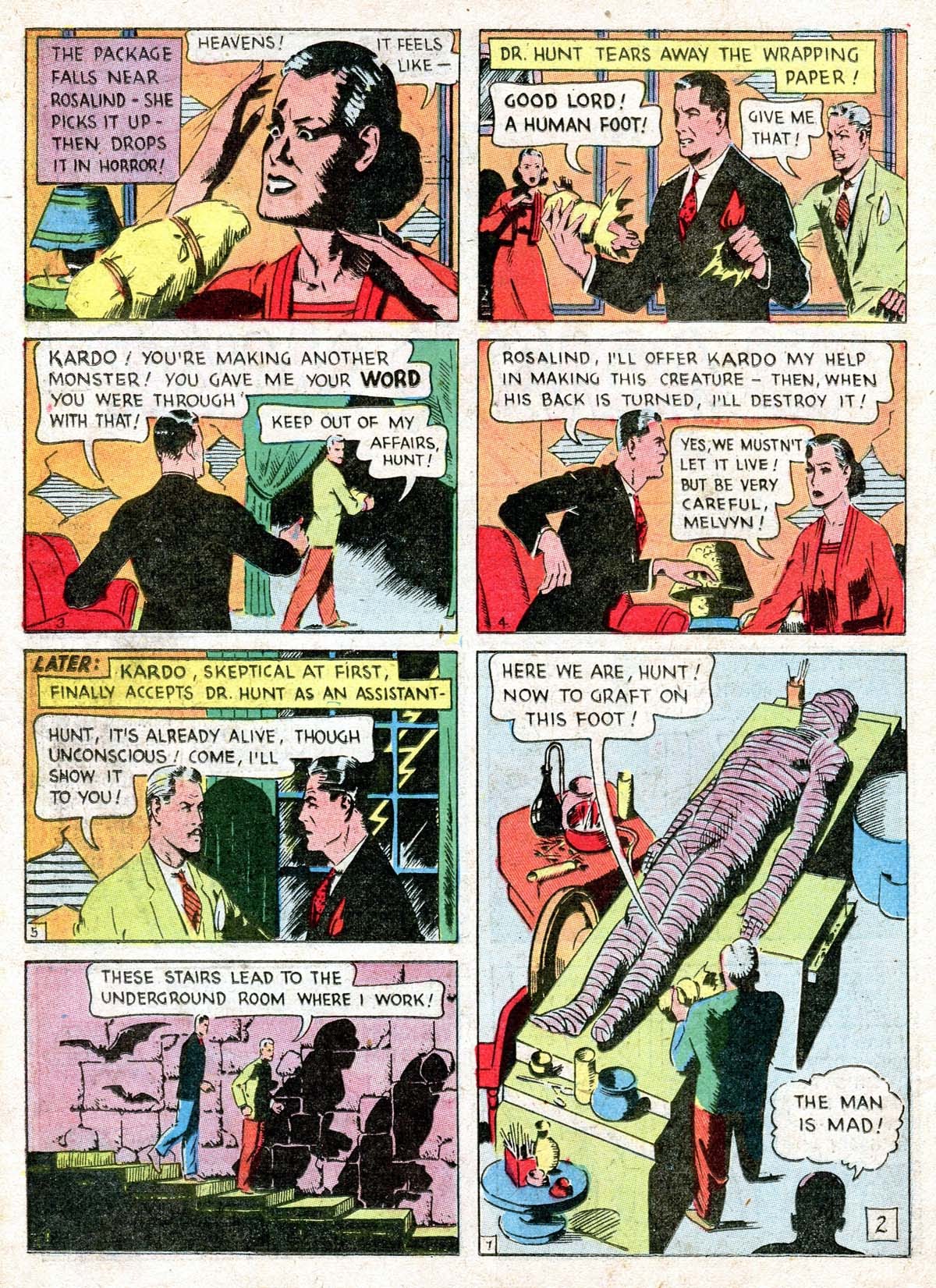 Read online Masked Marvel comic -  Issue #2 - 54