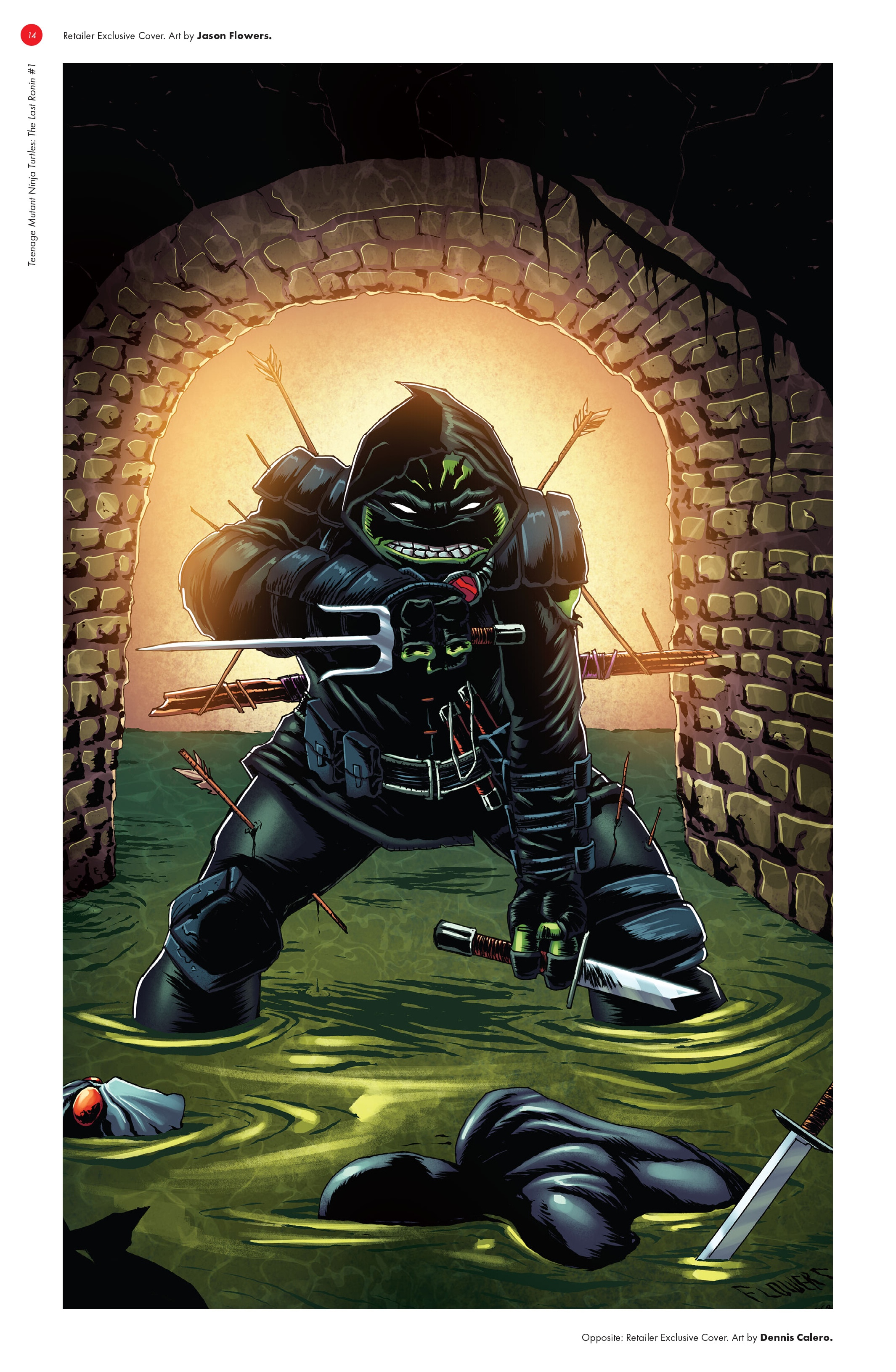Read online Teenage Mutant Ninja Turtles: The Last Ronin - The Covers comic -  Issue # TPB (Part 1) - 14
